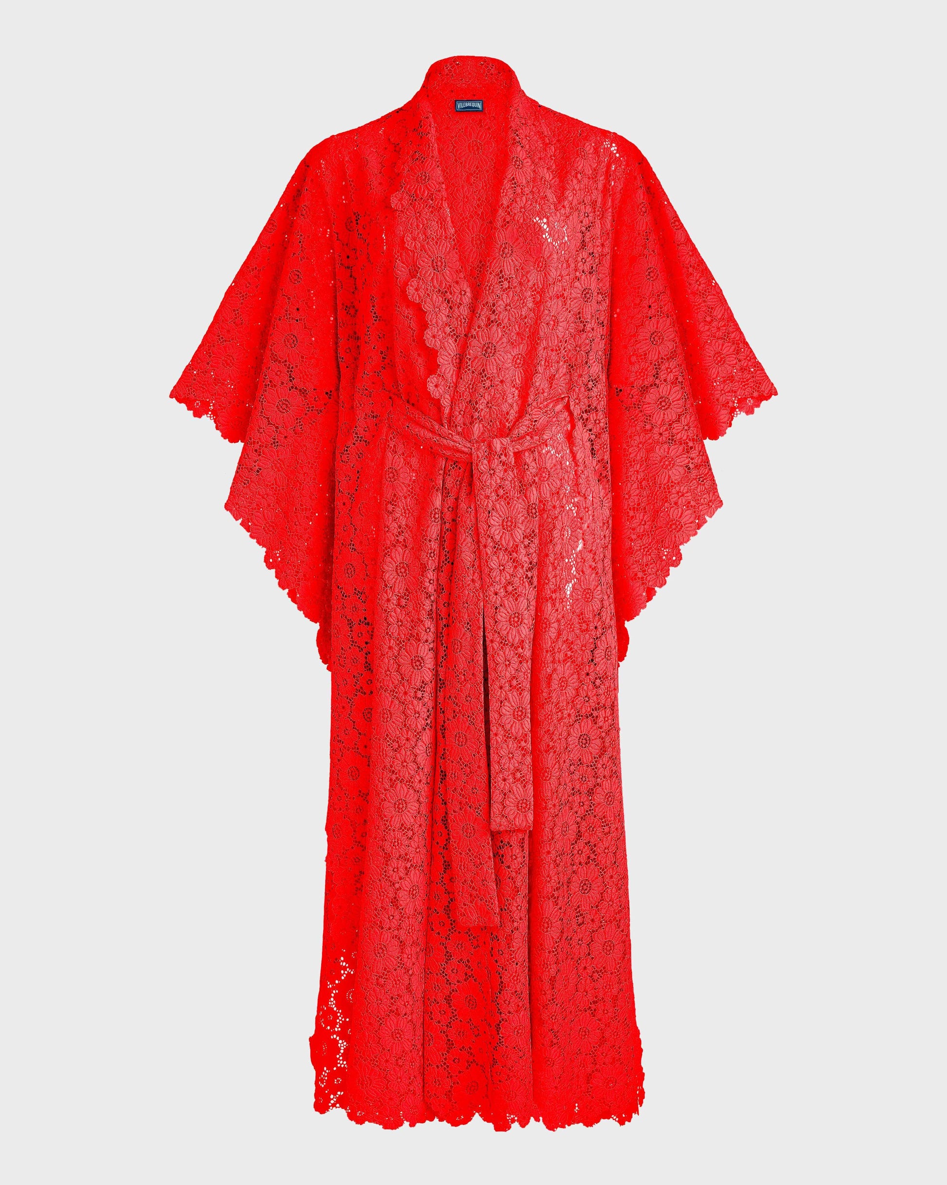 Vilebrequin Women Guipure Kimono Flowers Lace