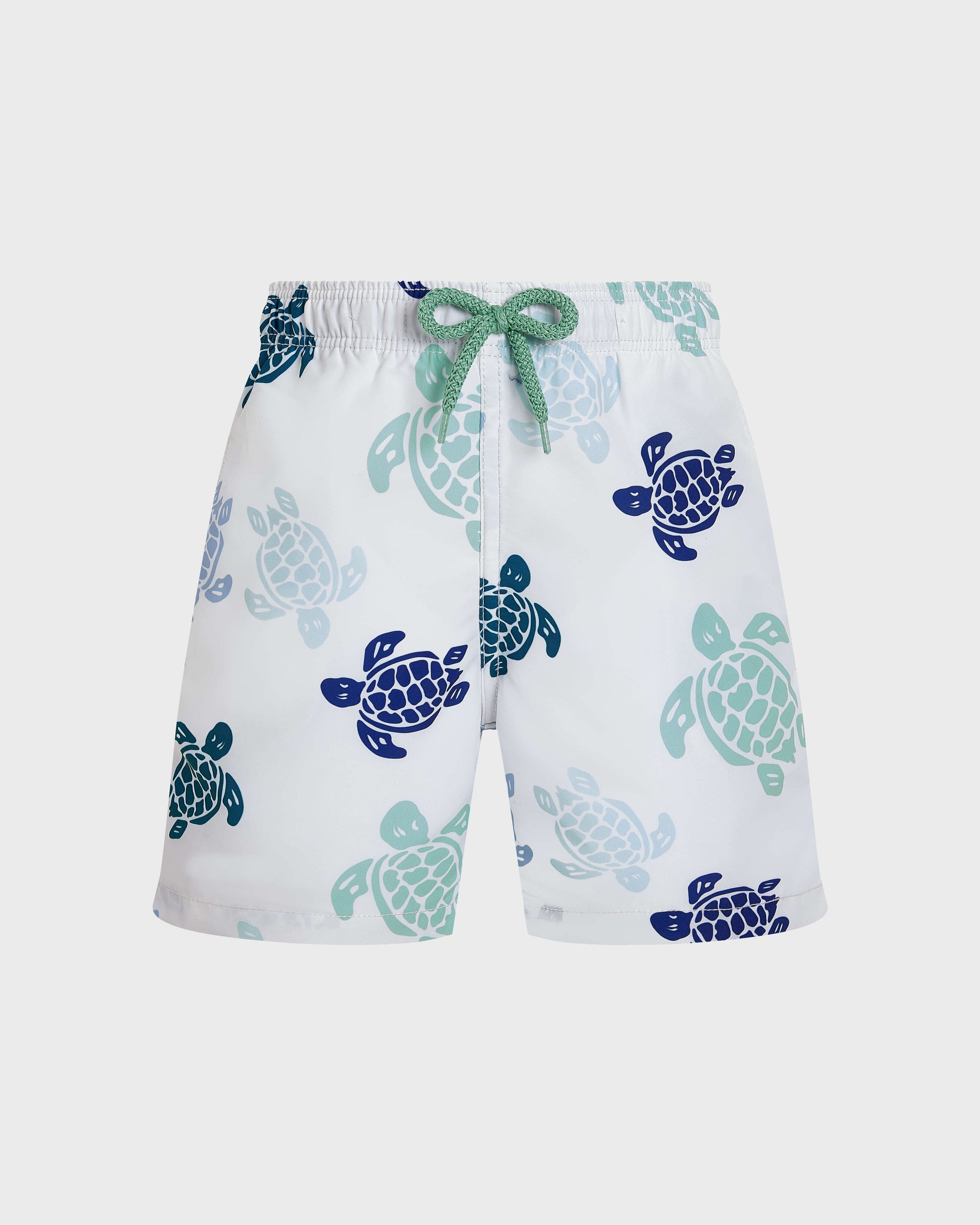 Vilebrequin Boys Boys Swim Trunks Tortues Multicolores - White