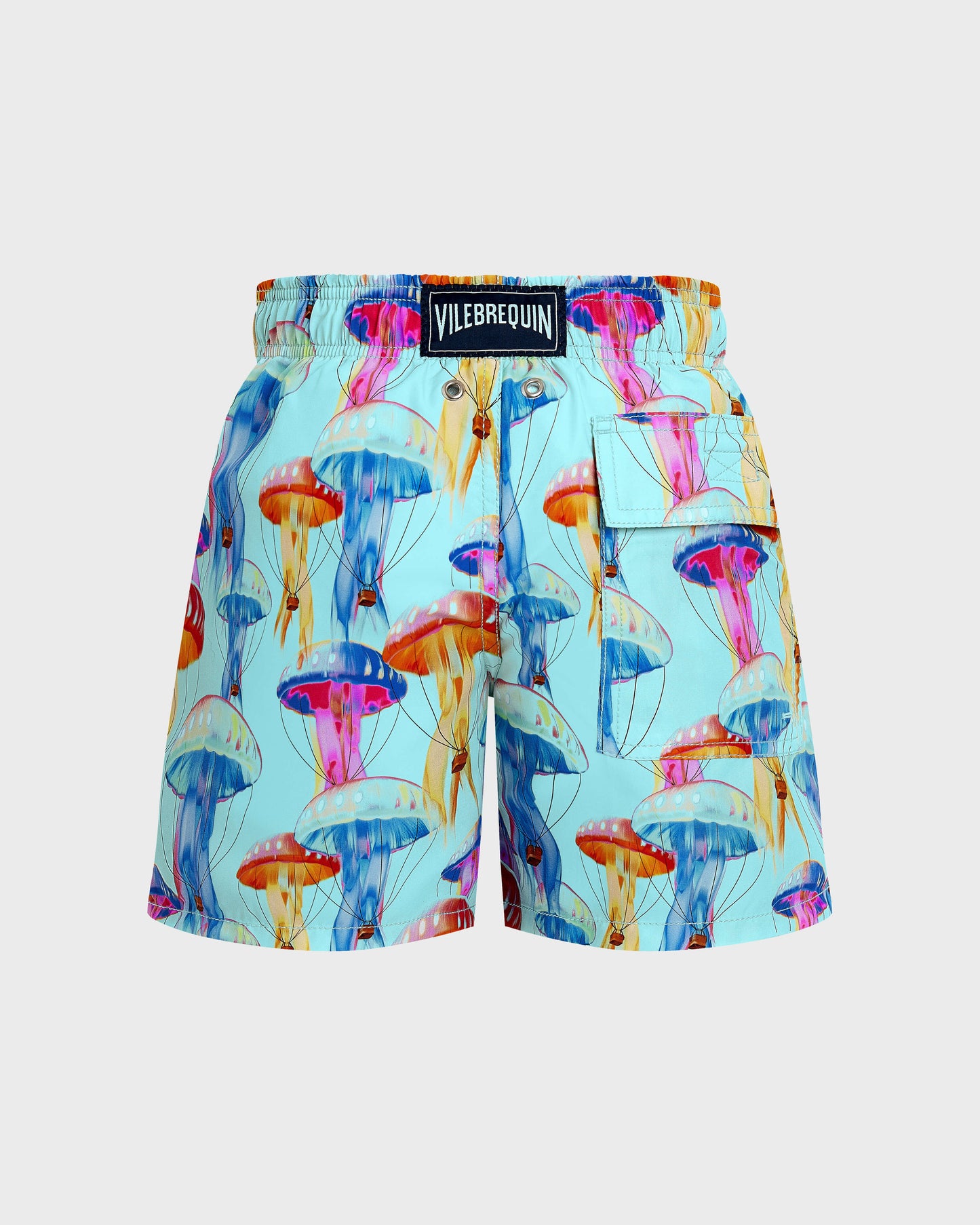Vilebrequin Boys Boys Swim Trunks Medusair - Blue Oxygene