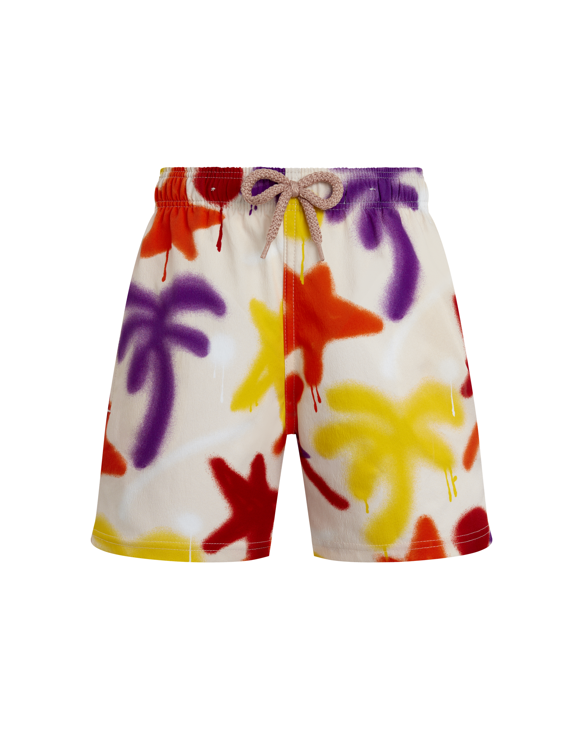 Vilebrequin Boys Boys Stretch Swim Shorts Spray Paint - VBQ x Palm Angels