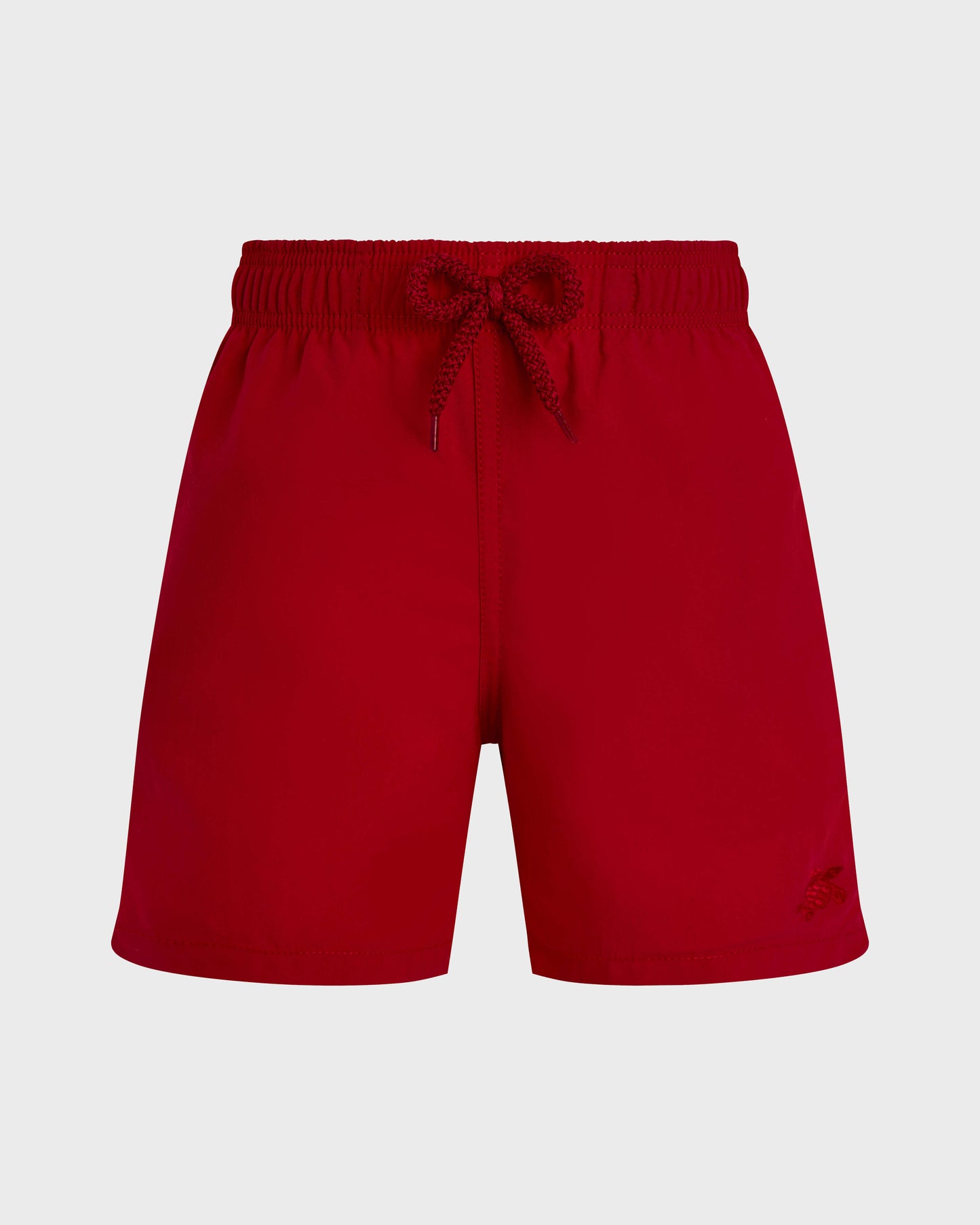 Vilebrequin Boys Boys Swim Shorts Water-reactive Ronde Des Tortues - Red Lipstick