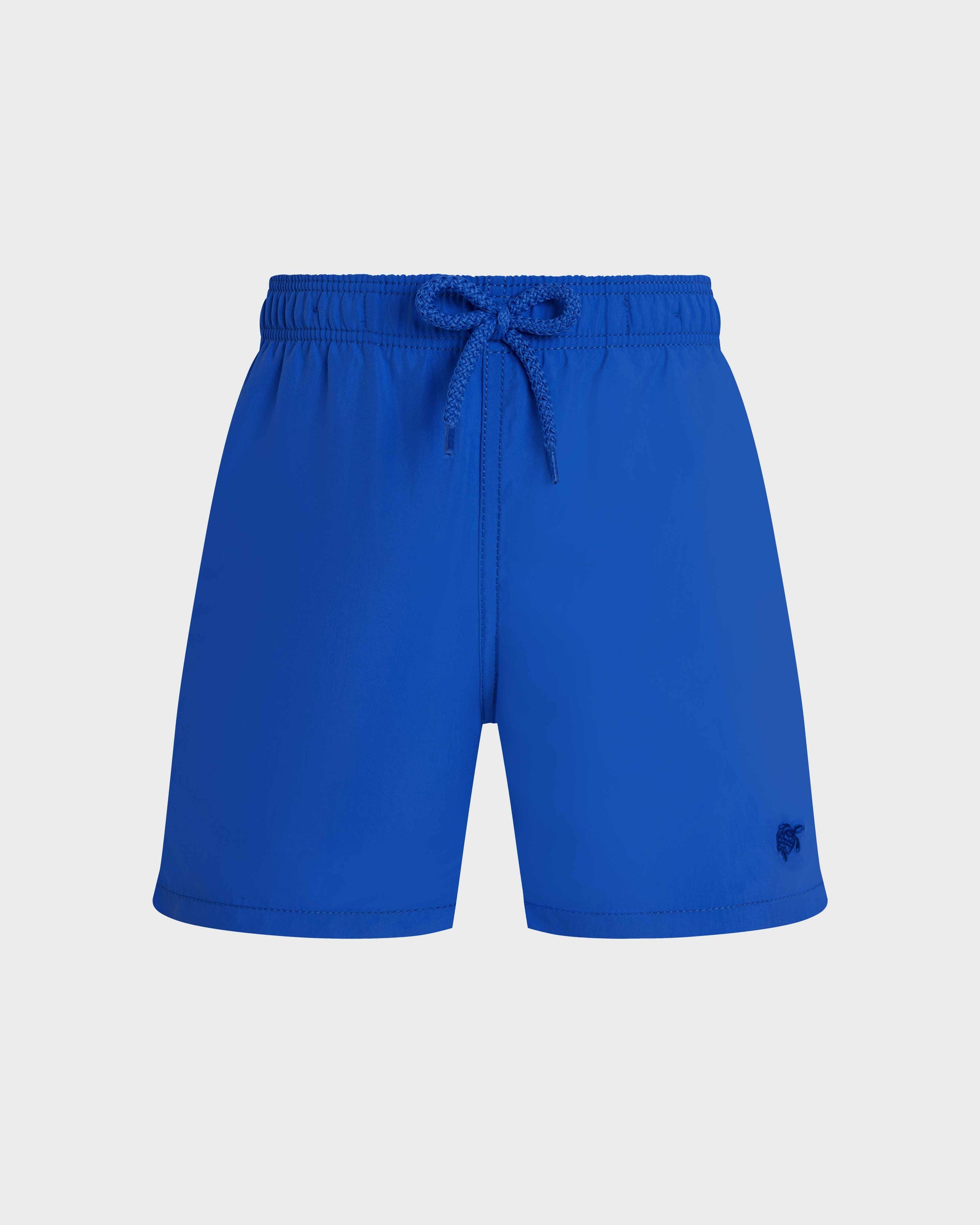 Vilebrequin Boys Boys Water-reactive Swim shorts Ronde Des Tortues Maxi - Blue Marrakech