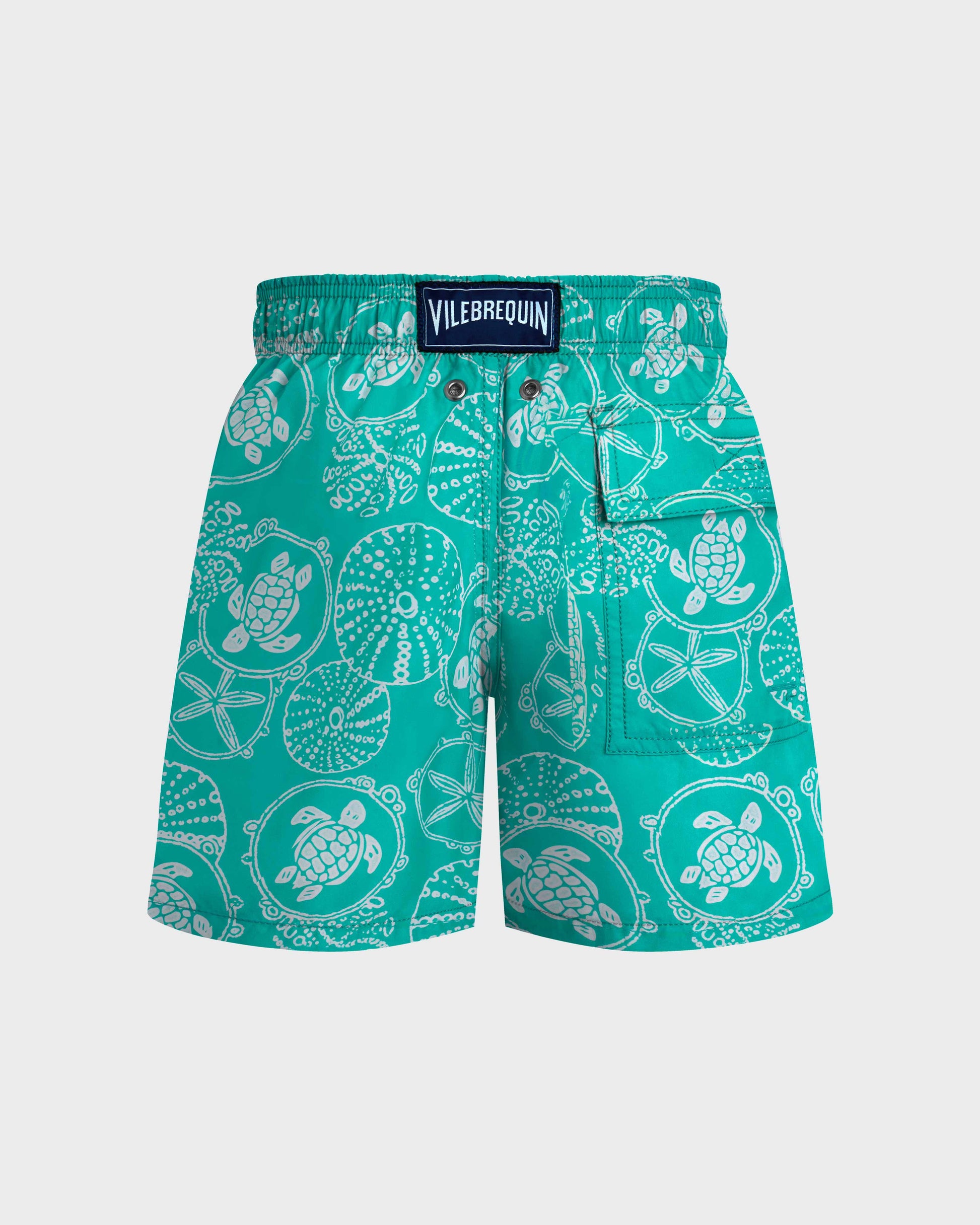 Vilebrequin Boys Boys Swim shorts Oursins Bicolores - Disco green