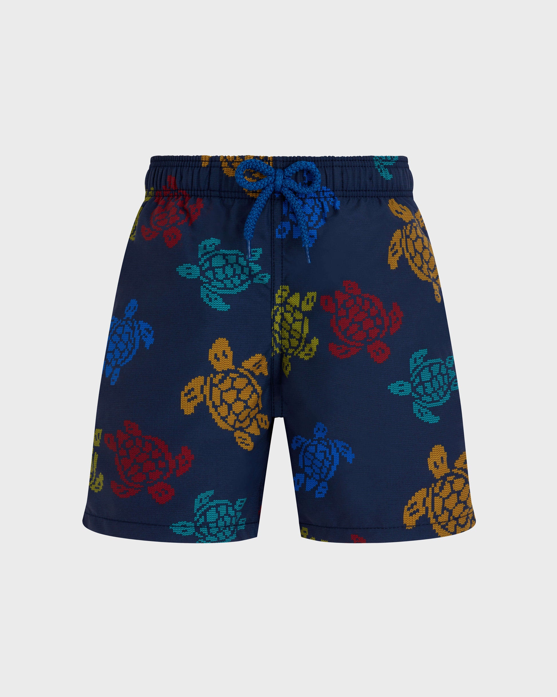 Vilebrequin Boys Boys Swim Shorts Ronde des Tortues Tricot