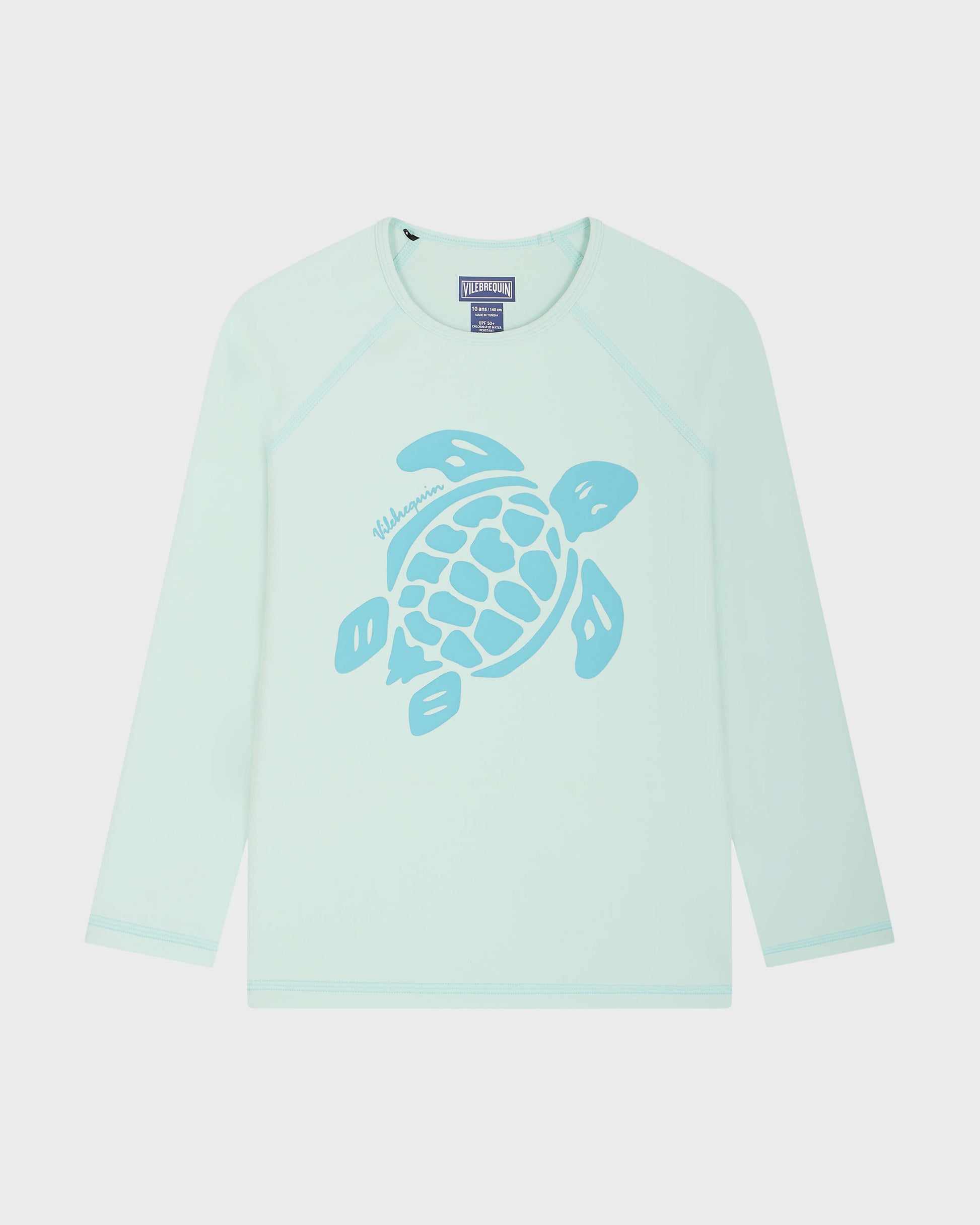 Vilebrequin Boys Boys Long Sleeves Rashguard Solid - Blue note