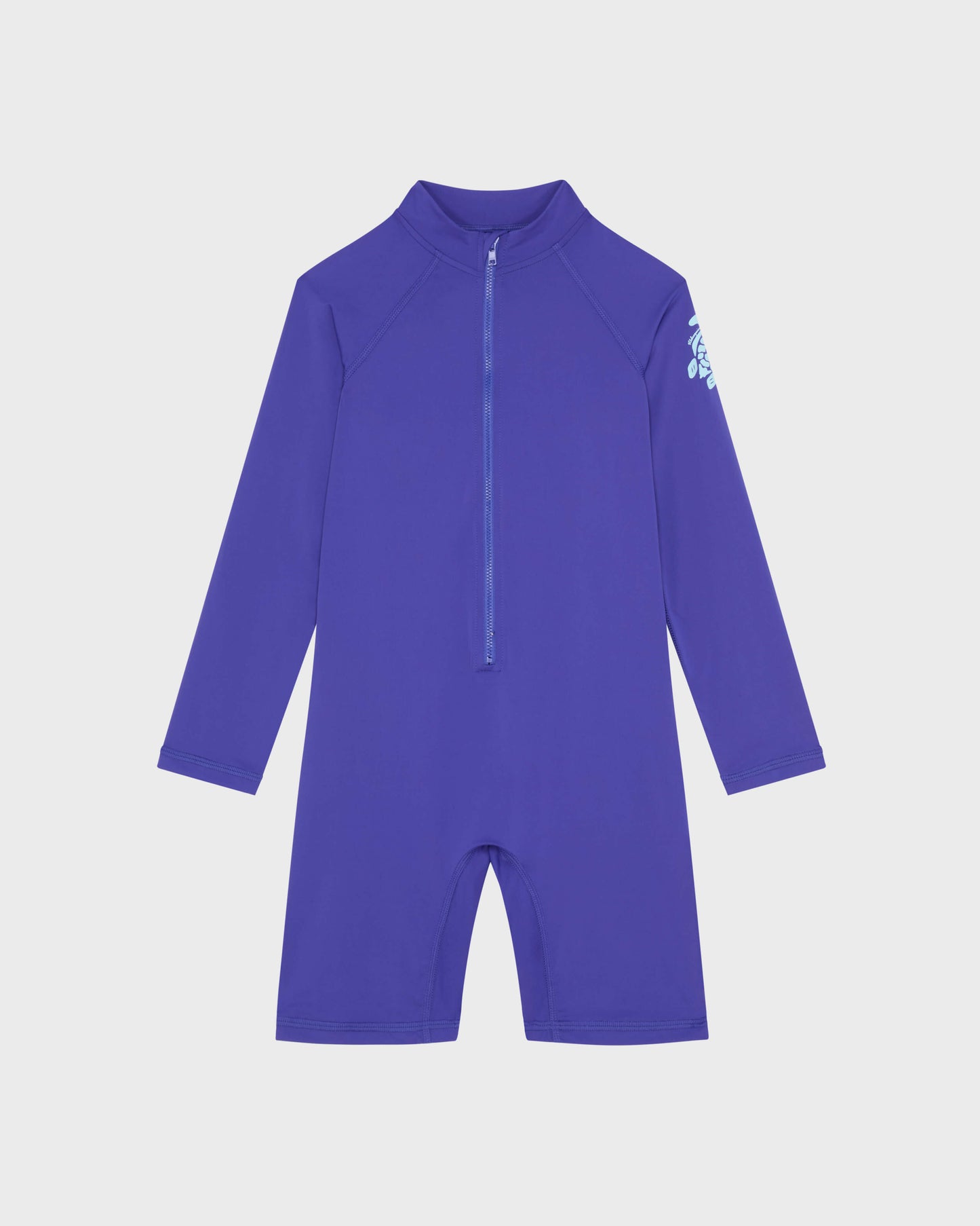 Vilebrequin Boys Boys One-piece Rashguard Solid - Blue Versailles