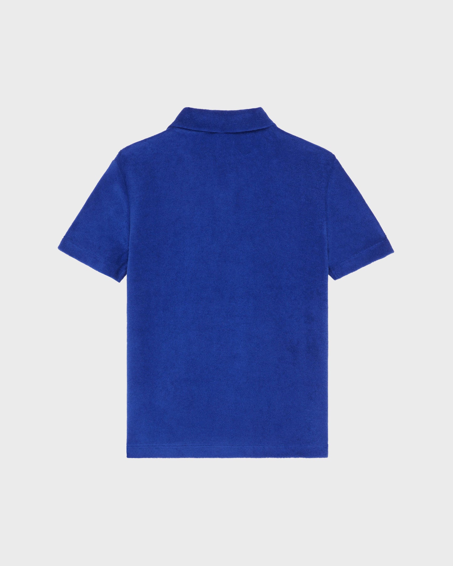 Vilebrequin Boys Boys Terry Polo Embroidered Turtle - Blue Marrakech