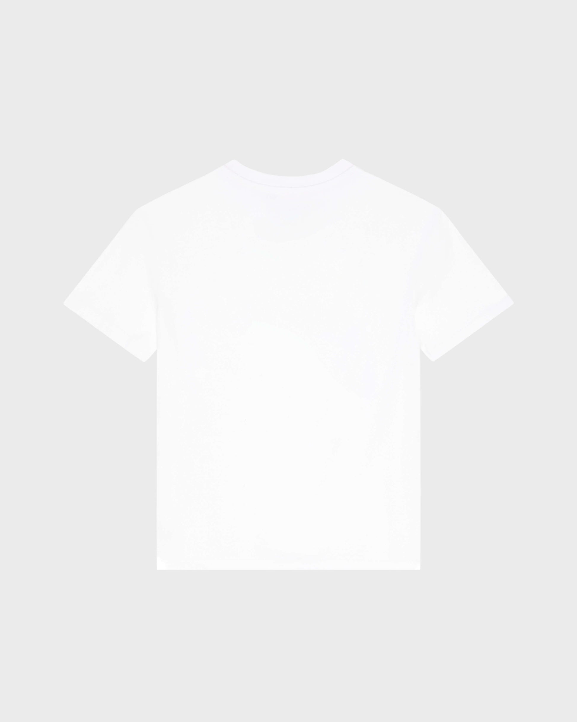 Vilebrequin Boys Boys Organic Cotton T-shirt Big Turtle Print - White