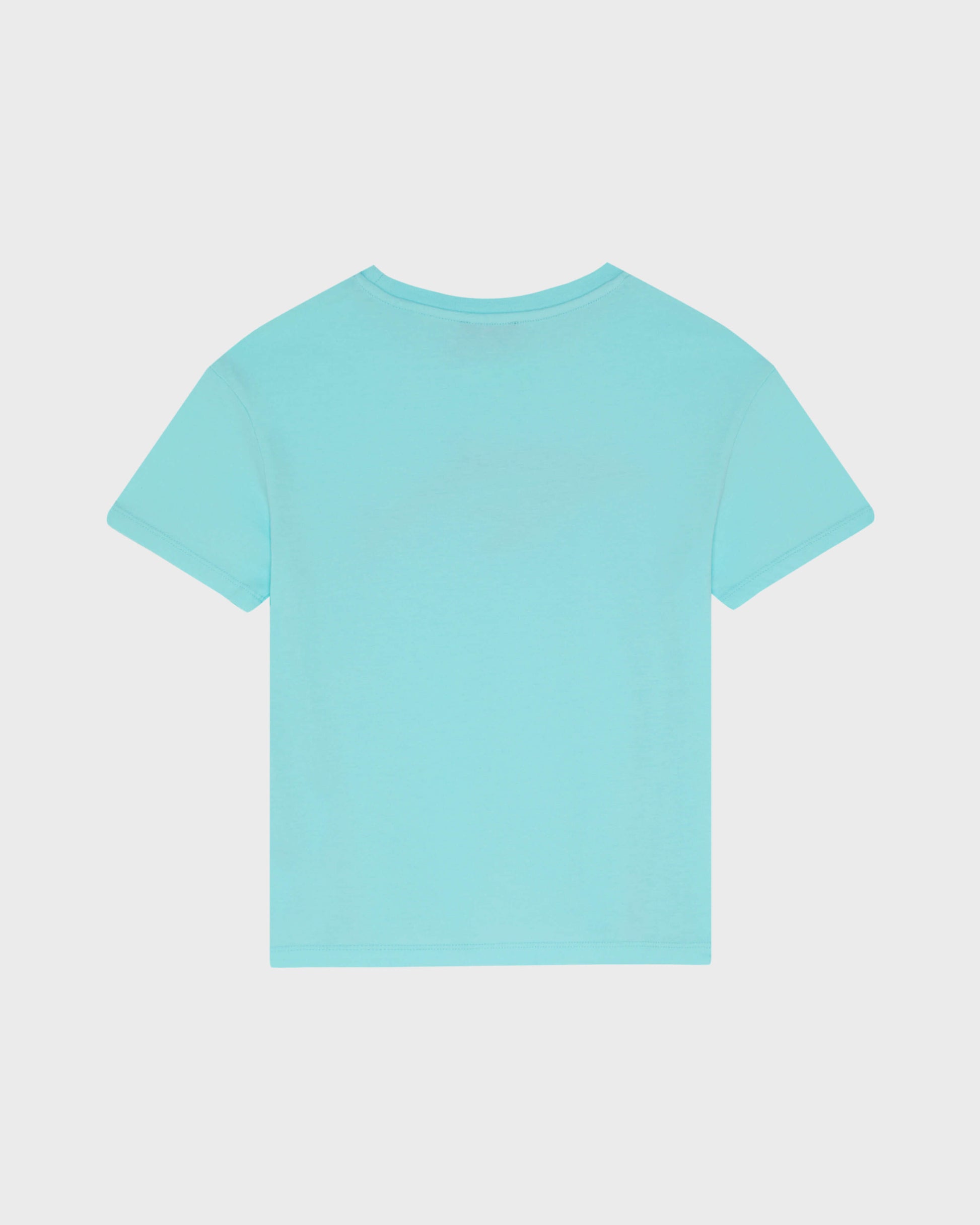 Vilebrequin Boys Boys Organic Cotton T-shirt Whale - Blue Oxygene