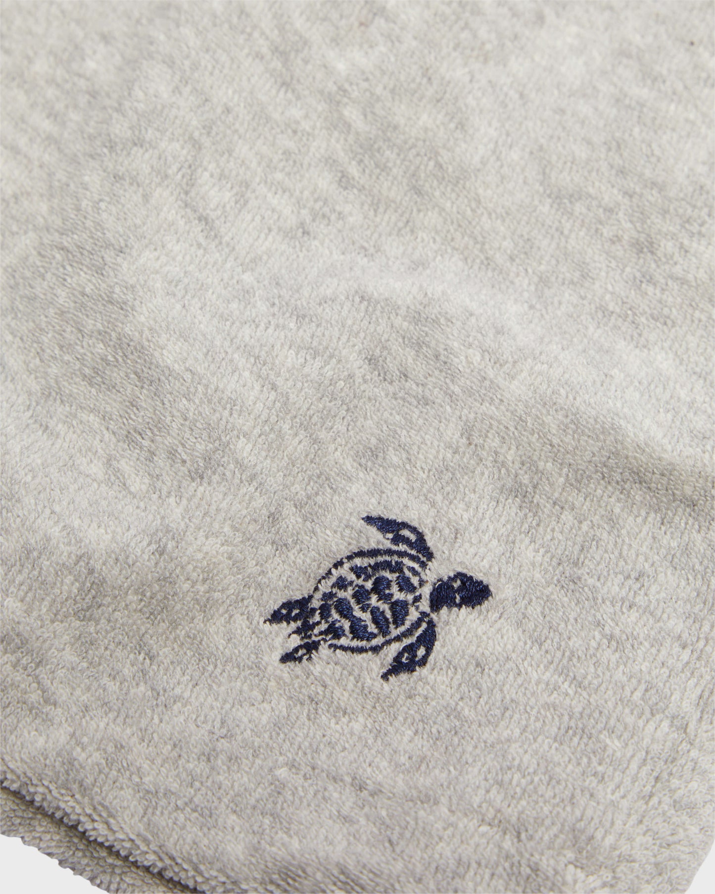 Vilebrequin Boys Boys Terry Bermuda Shorts Embroidered Turtle - Heather grey
