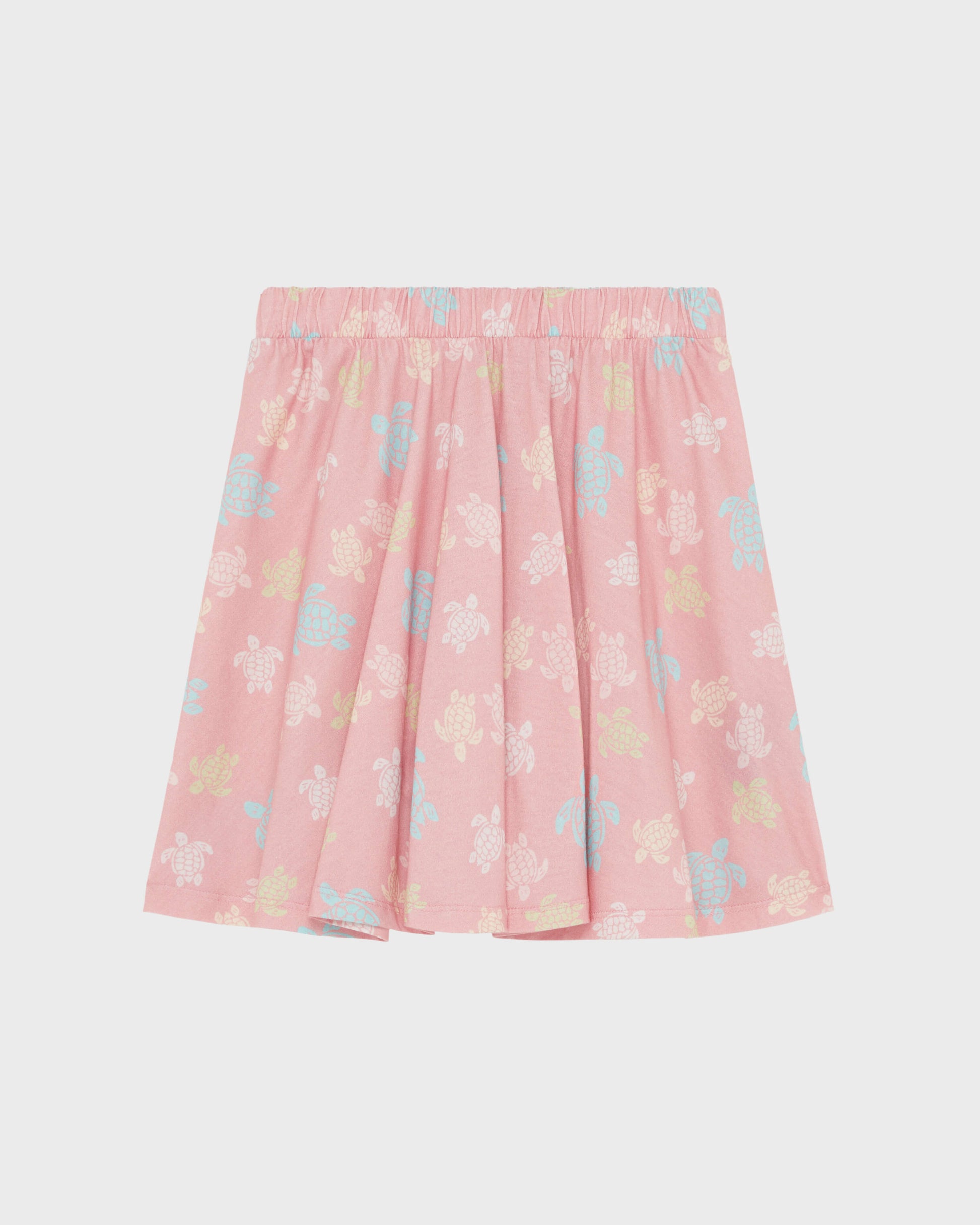 Vilebrequin Girls Girls Elastic Waist Skirt Ronde Des Tortues Multicolores