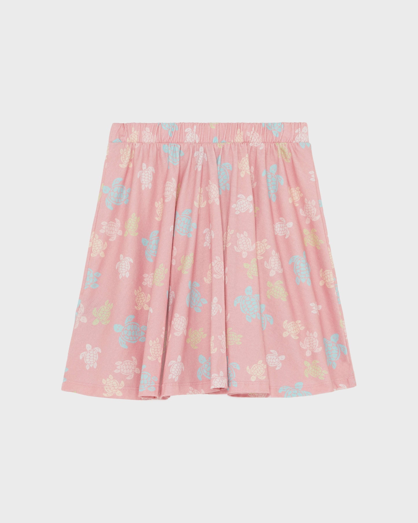 Vilebrequin Girls Girls Elastic Waist Skirt Ronde Des Tortues Multicolores