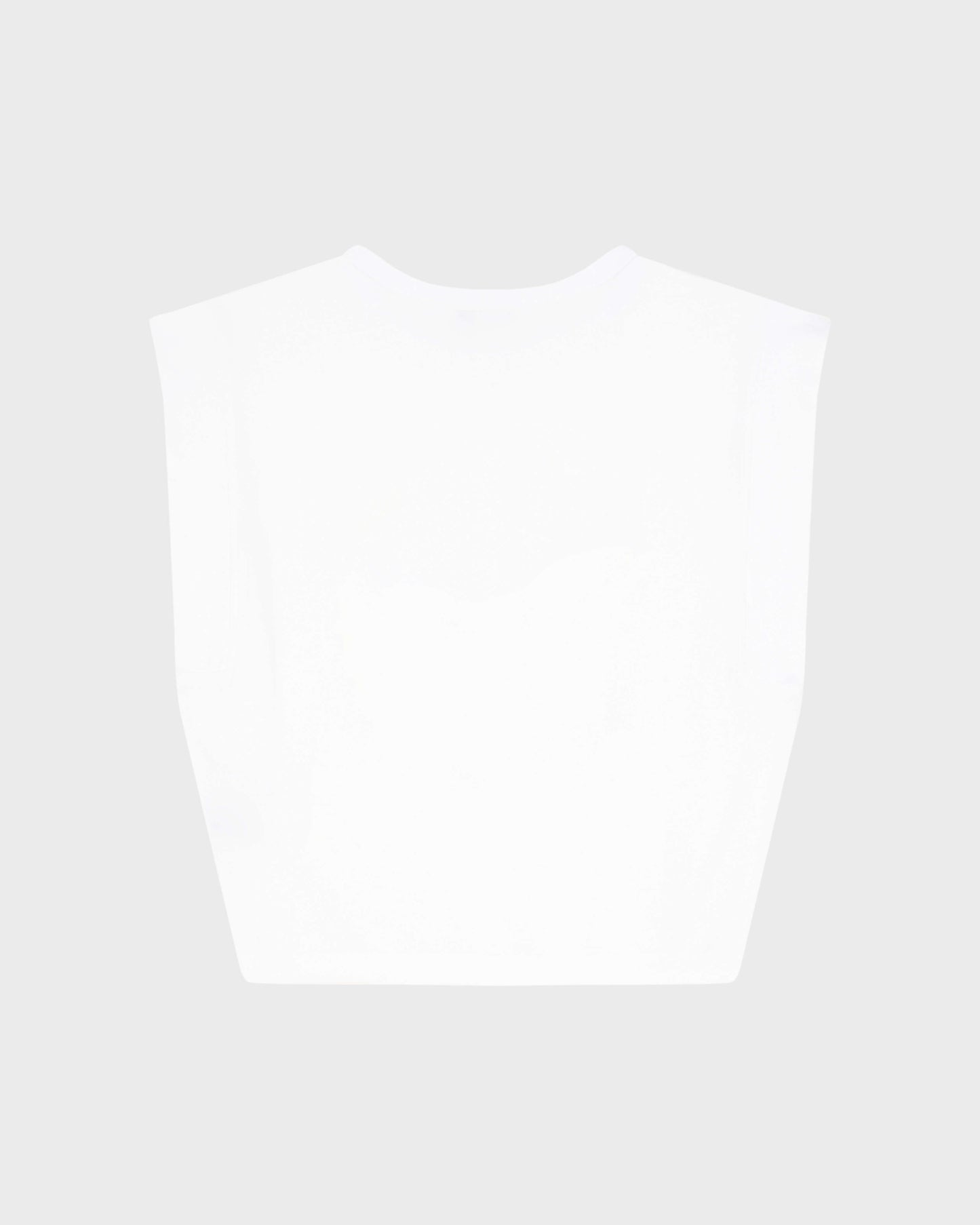 Vilebrequin Girls Girls Organic Cotton Tank Top Mini Turtle - White