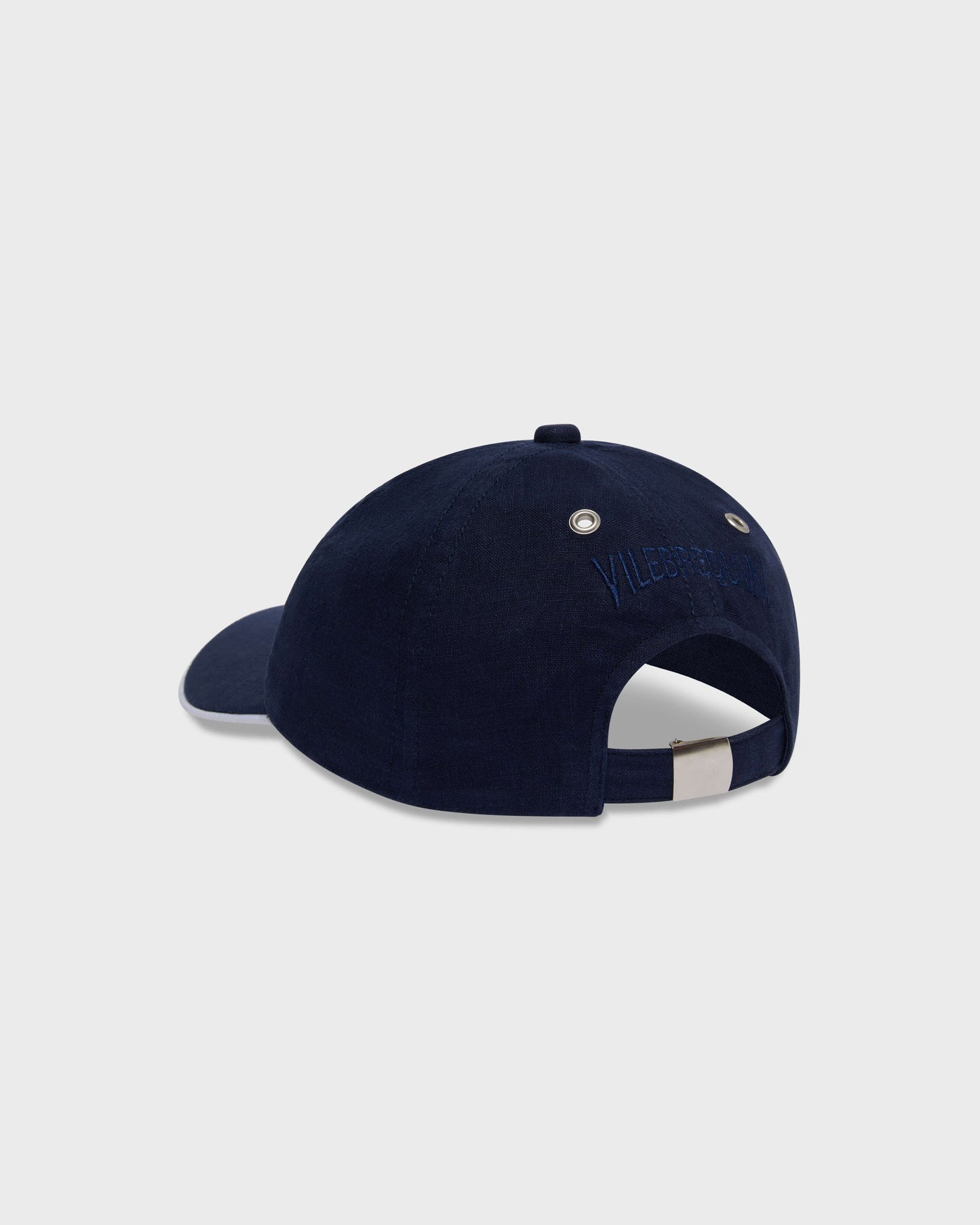 Vilebrequin Accessories Linen Cap VBQ Line - Blue Navy
