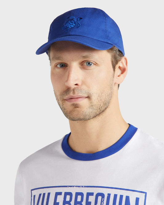 Vilebrequin Accessories Cap Solid - Blue Marrakech Website | CSNU2401