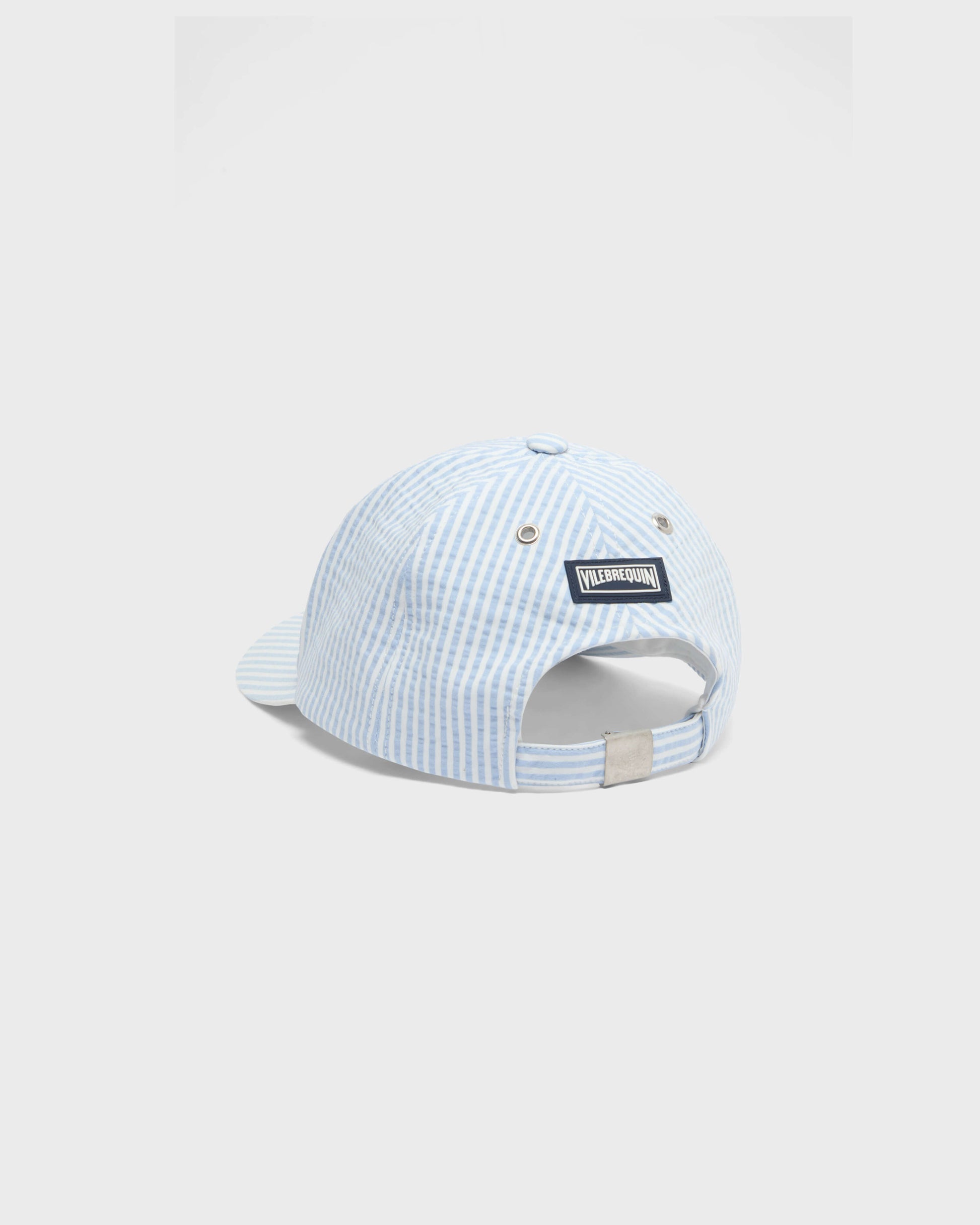 Vilebrequin Accessories Seersuckers Stripes Cap - Blue Cloudy