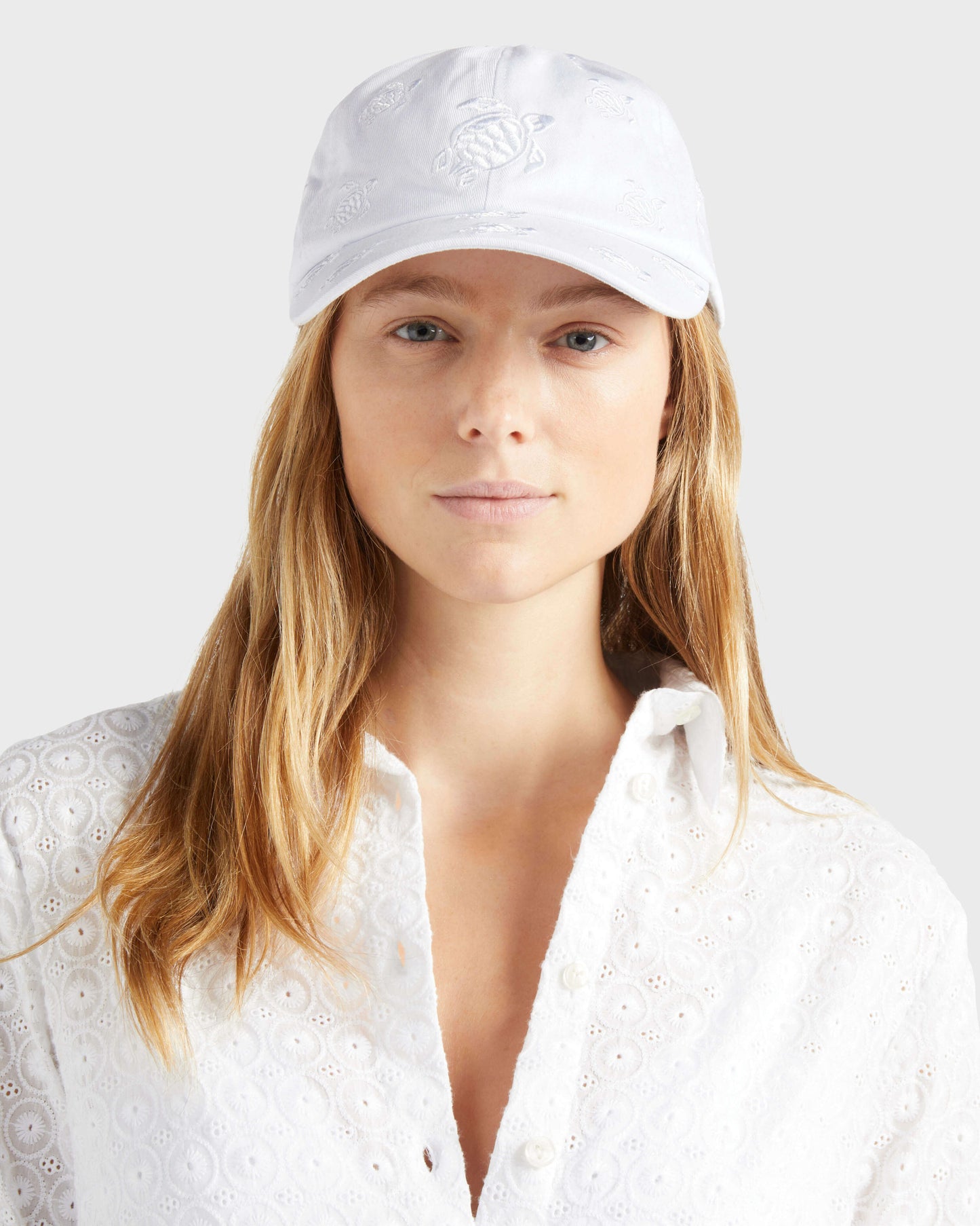 Vilebrequin Accessories Embroidered Cap Turtles All Over