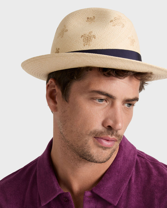 Vilebrequin Accessories Hat Vilebrequin x Borsalino - Beige Sand Website | CDOH2403