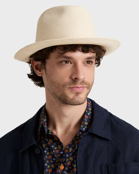 Vilebrequin Accessories Natural Straw Panama Hat Solid - Beige Sand Website | CHGE9402
