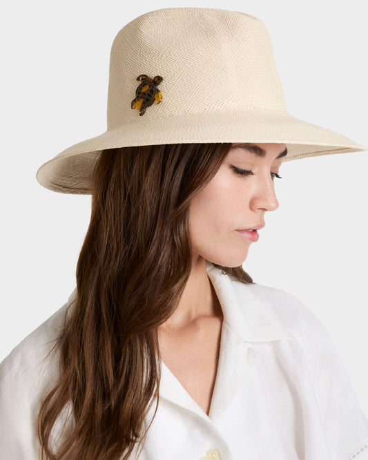 Vilebrequin Accessories Natural Straw Hat Solid - Beige Sand Website | CHYE9401