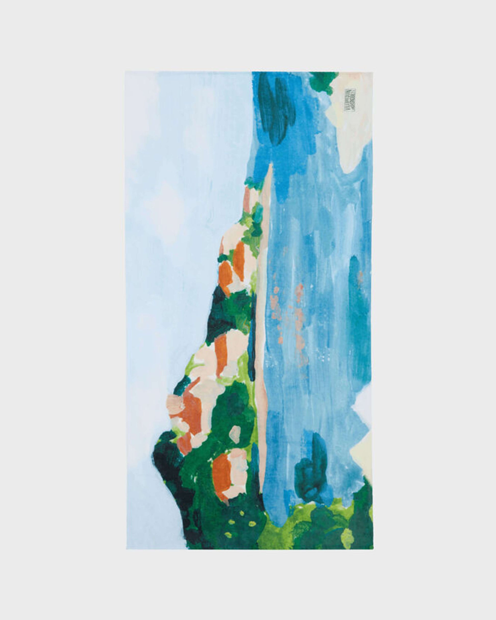Vilebrequin Accessories Organic Cotton Towel 360 Landscape - Vilebrequin x Highsnobiety - Blue Chambray Website | SCLZ3251
