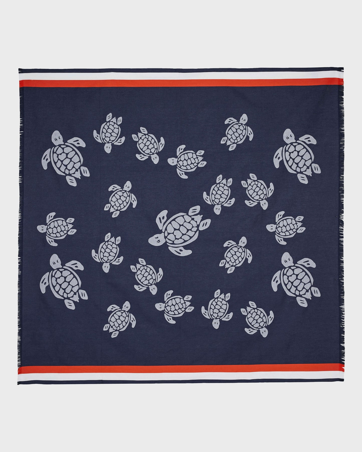 Vilebrequin Accessories Big Towel Ronde des Tortues - Blue Navy