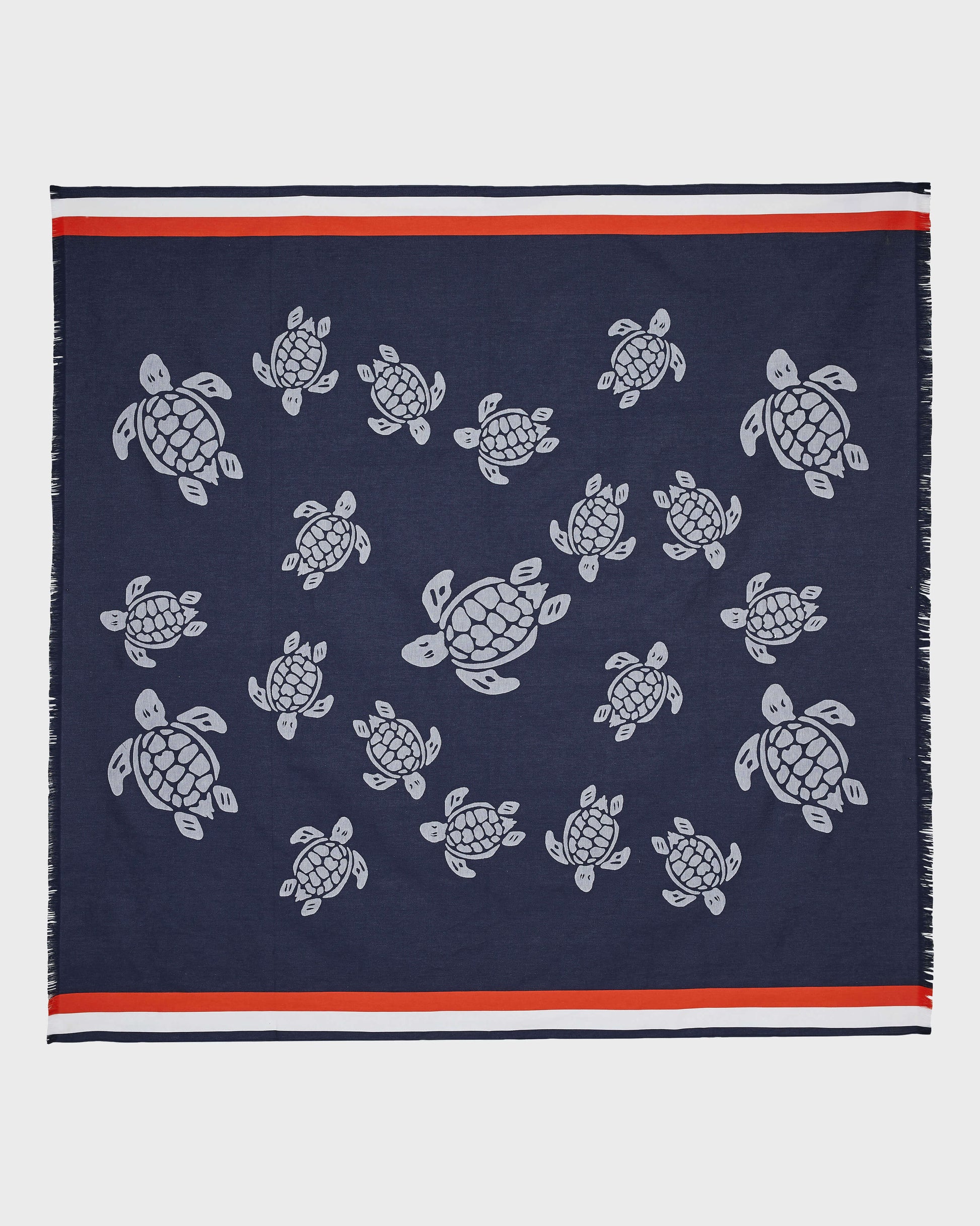 Vilebrequin Accessories Big Towel Ronde des Tortues - Blue Navy