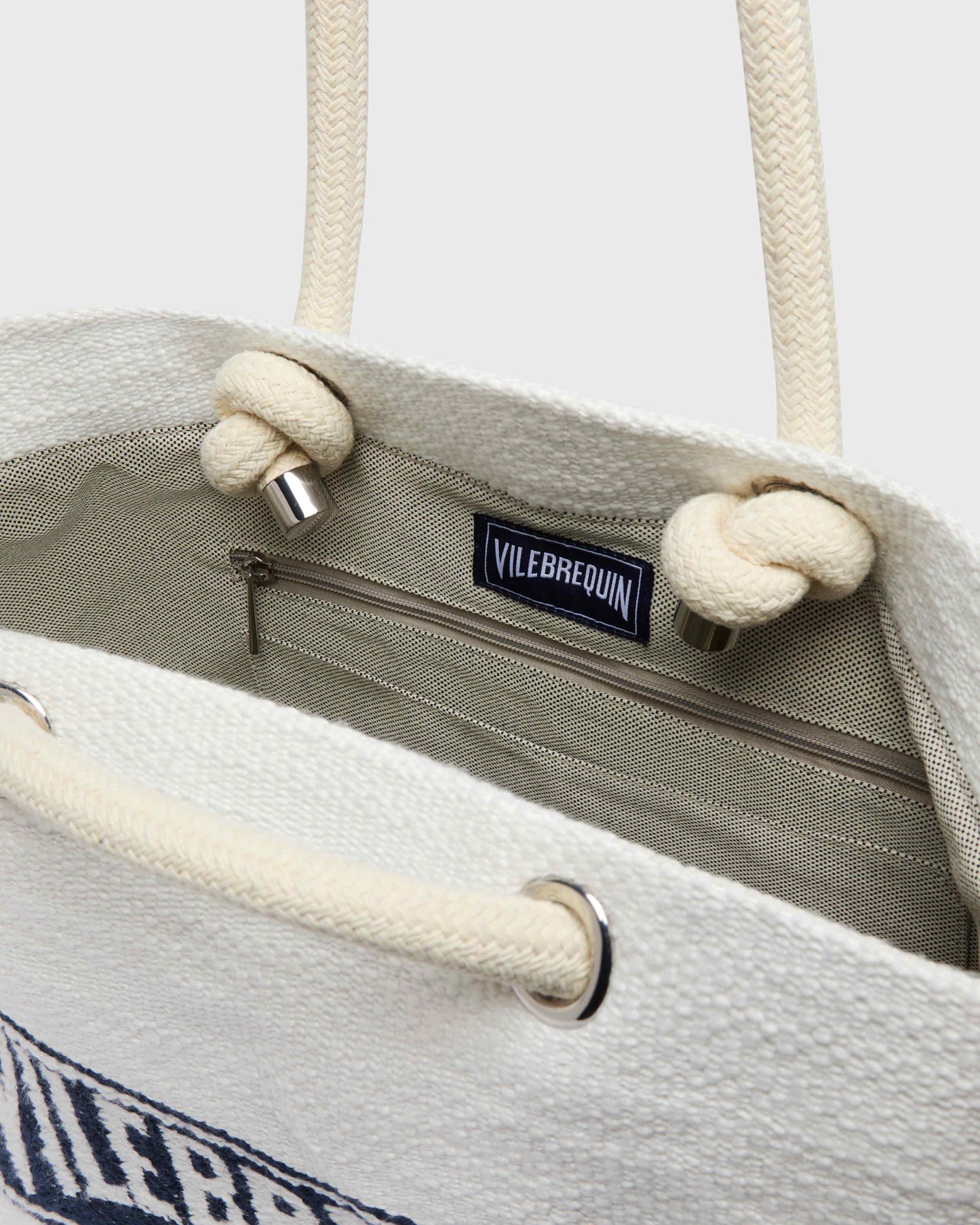 Vilebrequin Accessories Cotton Woven Beach Bag Vilebrequin - Blue Navy