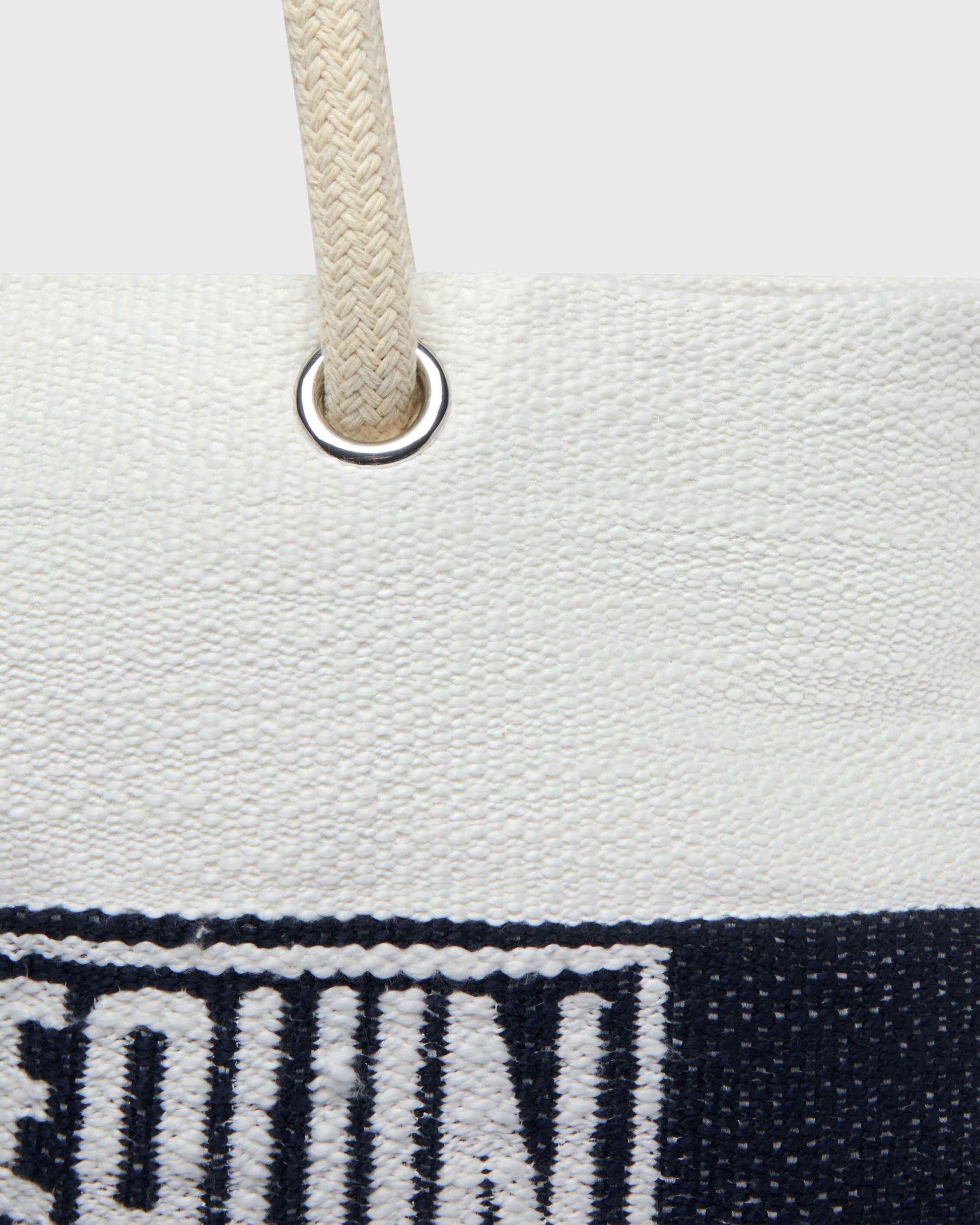 Vilebrequin Accessories Cotton Woven Beach Bag Vilebrequin - Blue Navy
