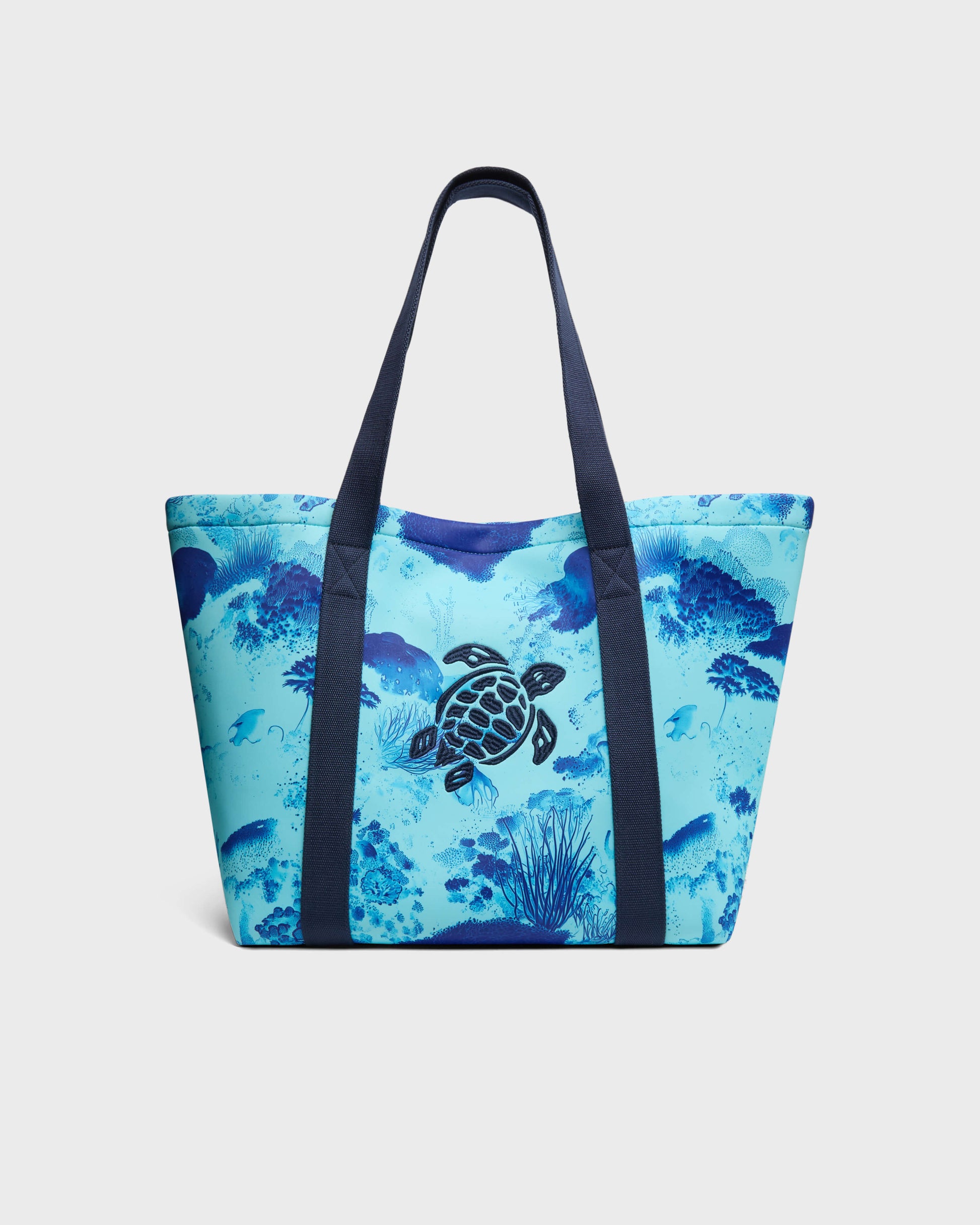 Vilebrequin Accessories Neoprene Beach Bag Coral Reef - Blue Oxygene