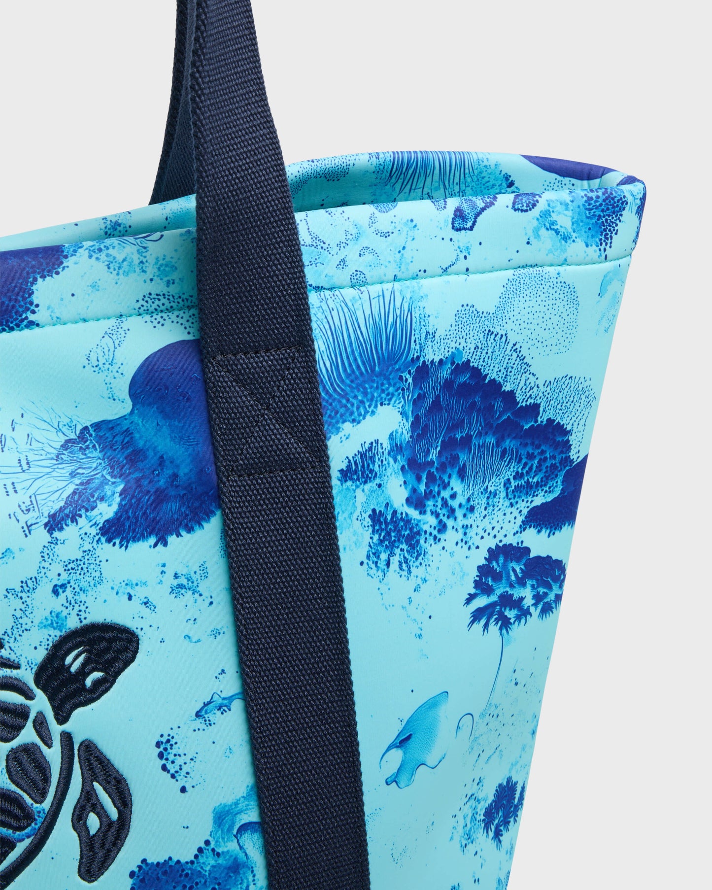 Vilebrequin Accessories Neoprene Beach Bag Coral Reef - Blue Oxygene