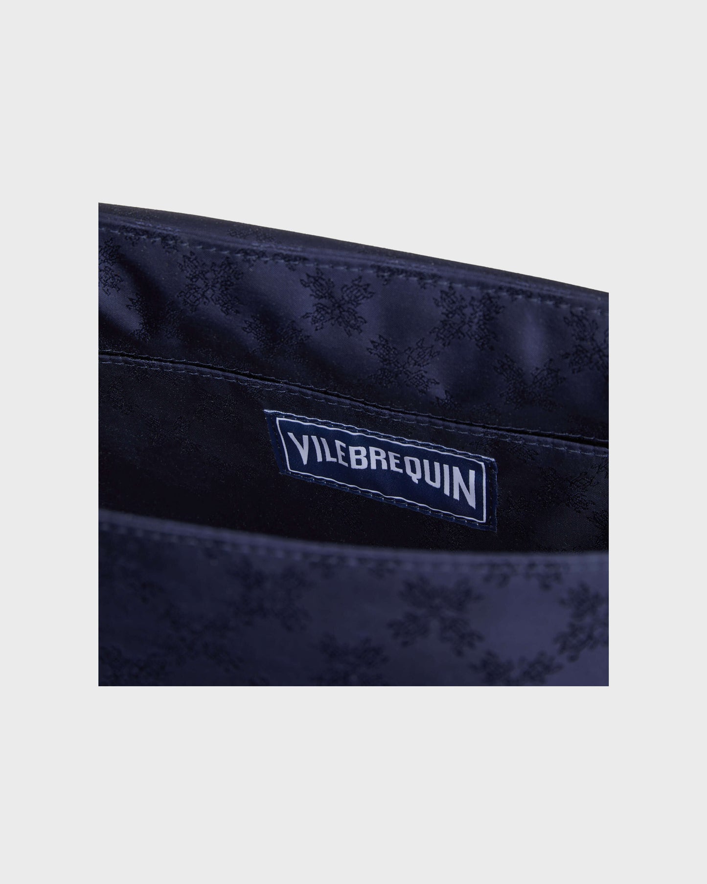 Vilebrequin Accessories Messenger Bag Turtle Dance Jacquard - Blue Navy