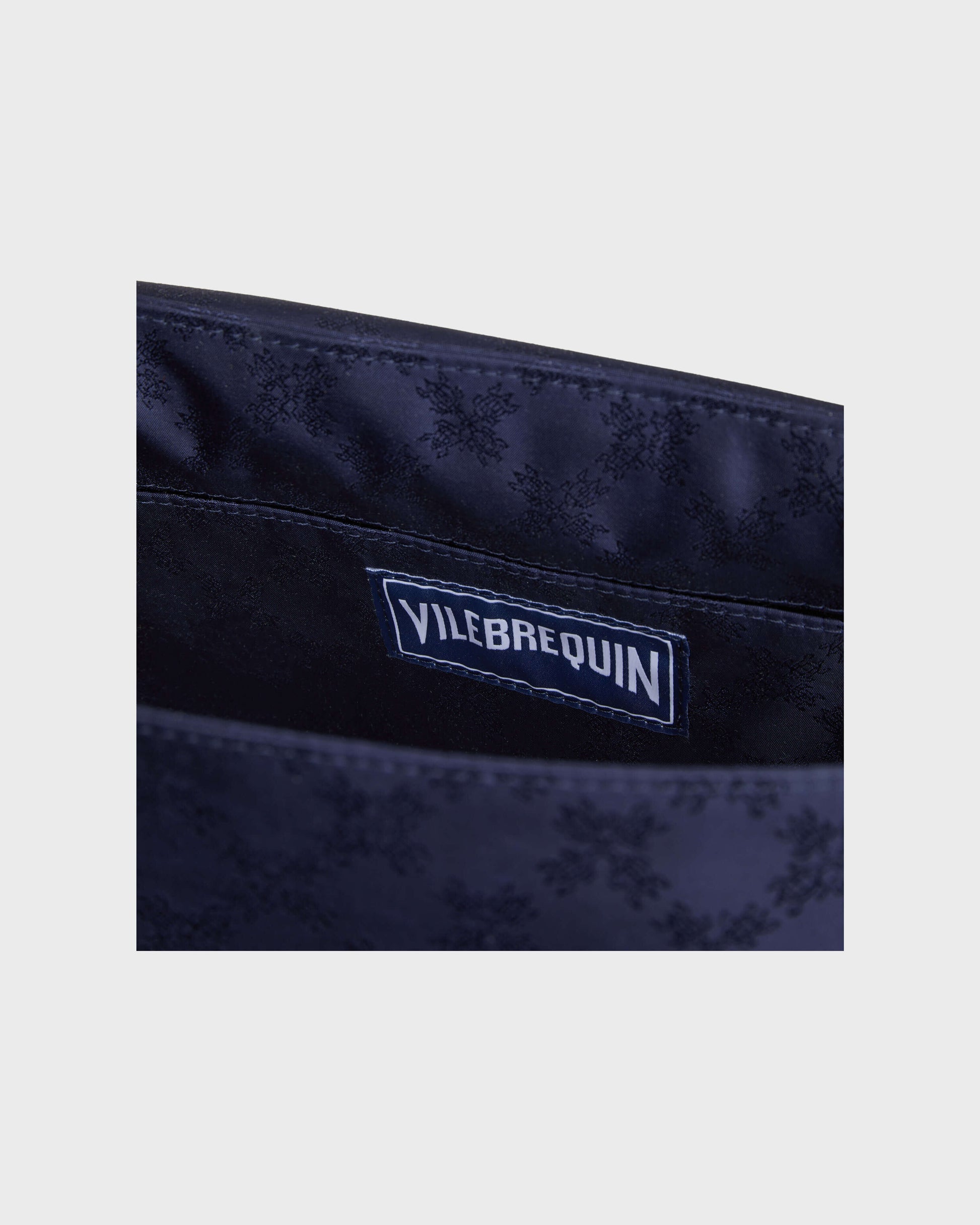 Vilebrequin Accessories Messenger Bag Turtle Dance Jacquard - Blue Navy