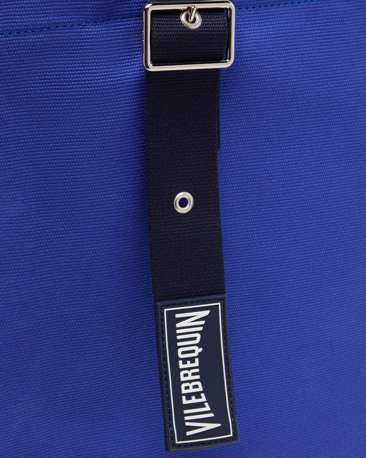 Vilebrequin Accessories Small Cotton Beach Bag Solid - Blue Marrakech Website | BMUE9103