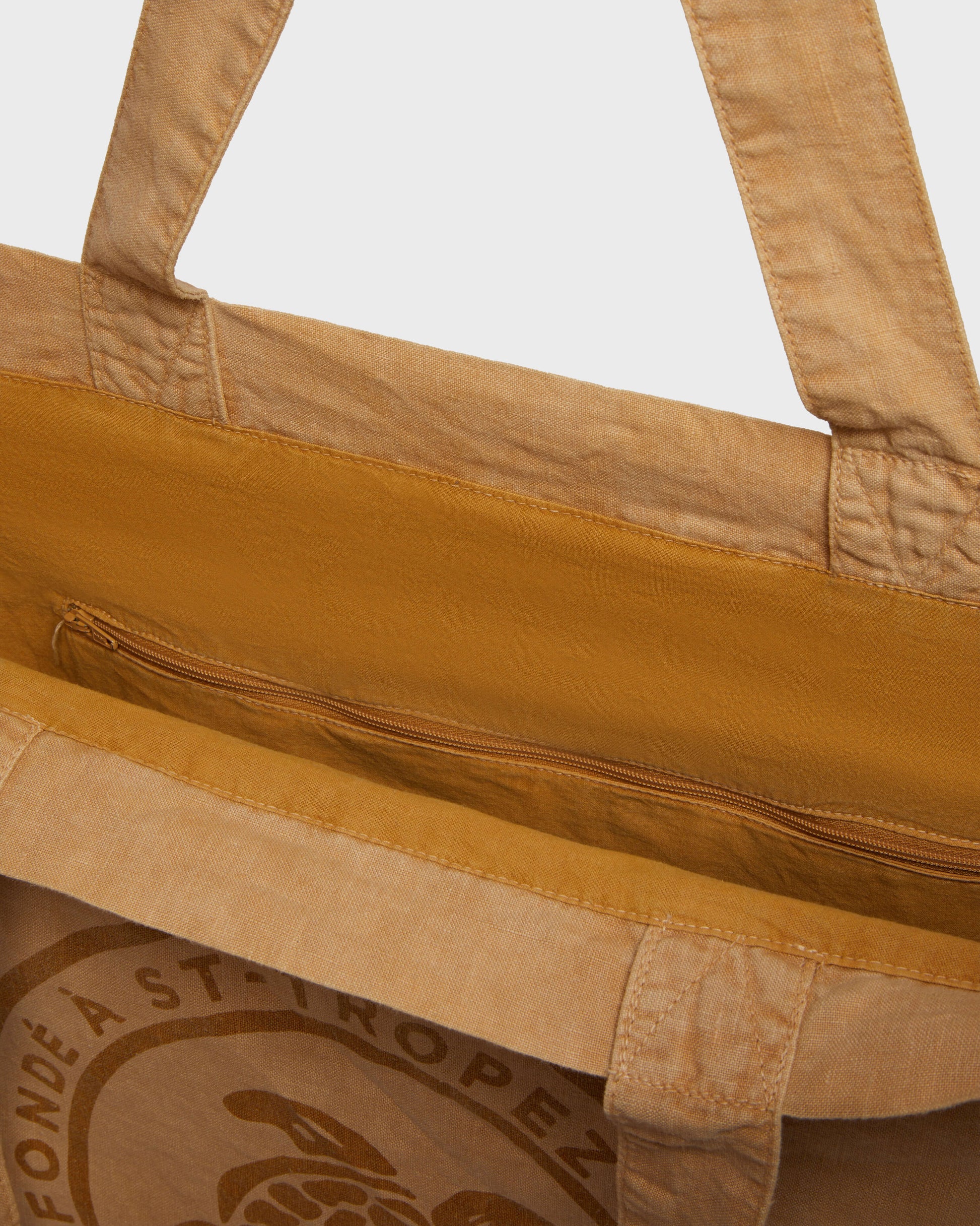 Vilebrequin Accessories Unisex Linen Beach Bag Solid - Brown Mocha Accessories