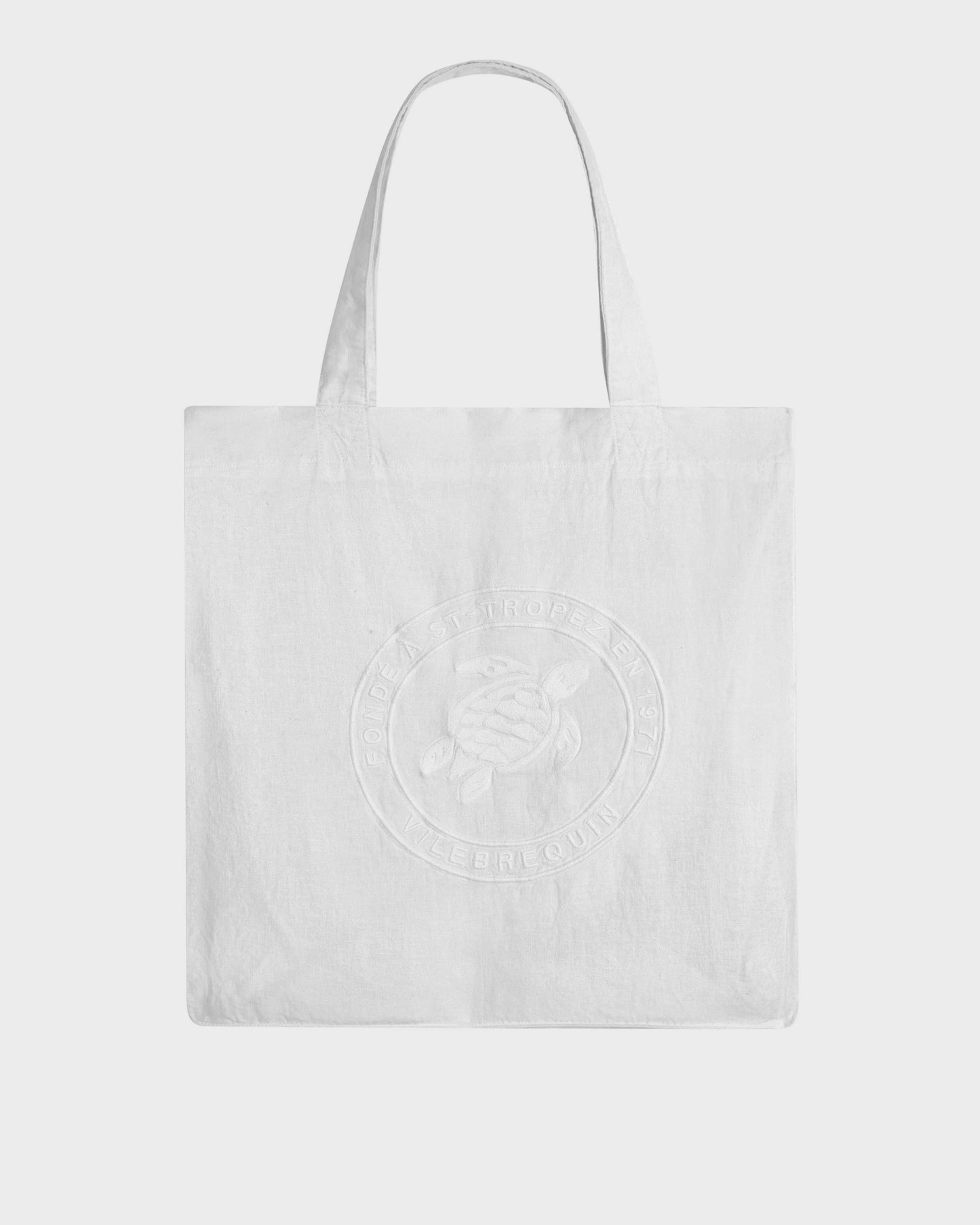 Vilebrequin Accessories Bolso tote de lino Turtle