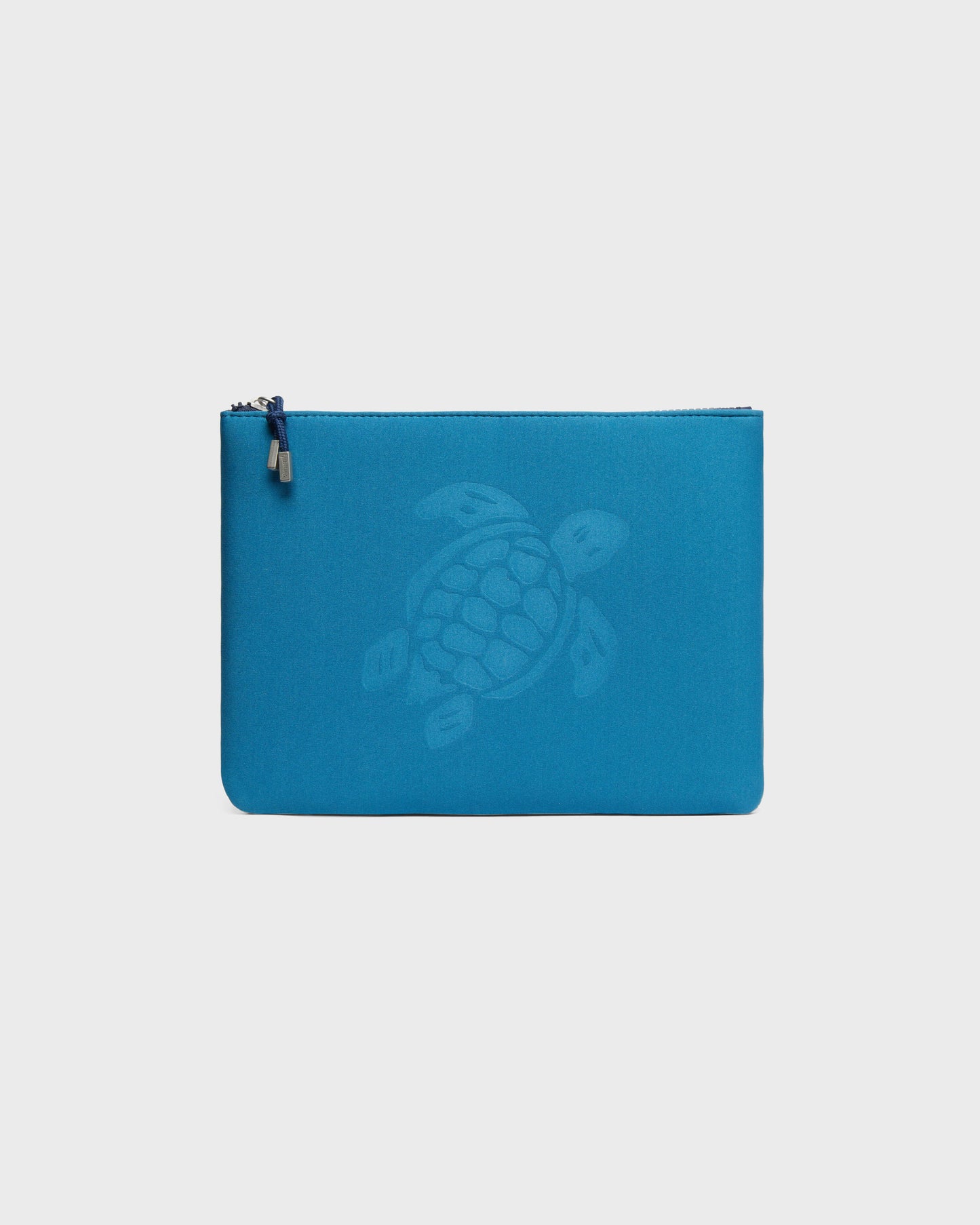 Vilebrequin Accessories Unisex Neoprene Pouch Solid - Blue Peacock