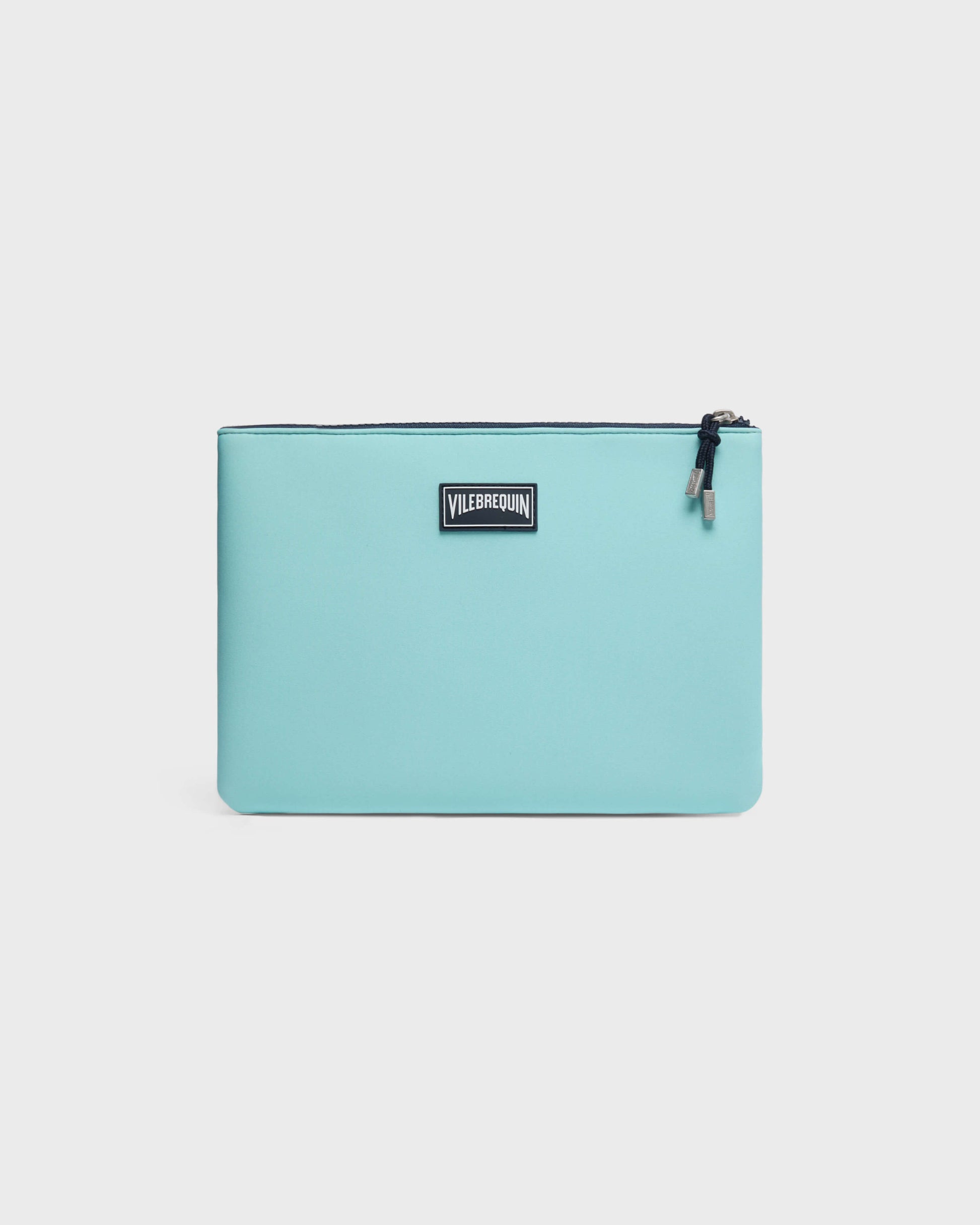 Vilebrequin Accessories Neoprene Pouch Turtle - Blue Oxygene