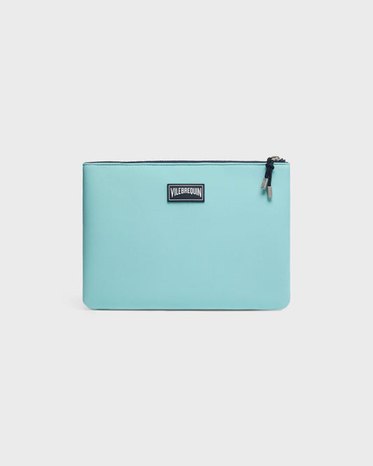 Vilebrequin Accessories Neoprene Pouch Turtle - Blue Oxygene