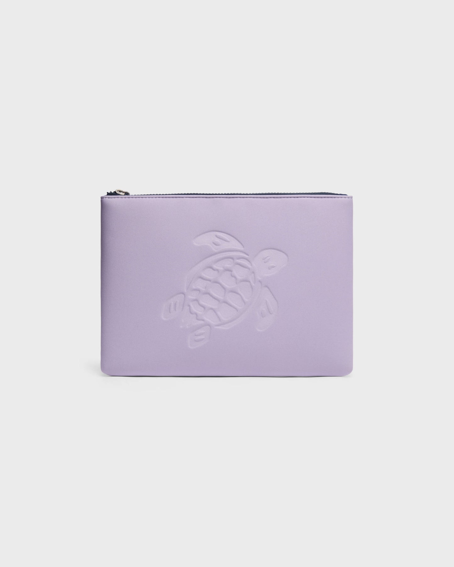 Vilebrequin Accessories Neoprene Pouch Turtle - Purple Fleur