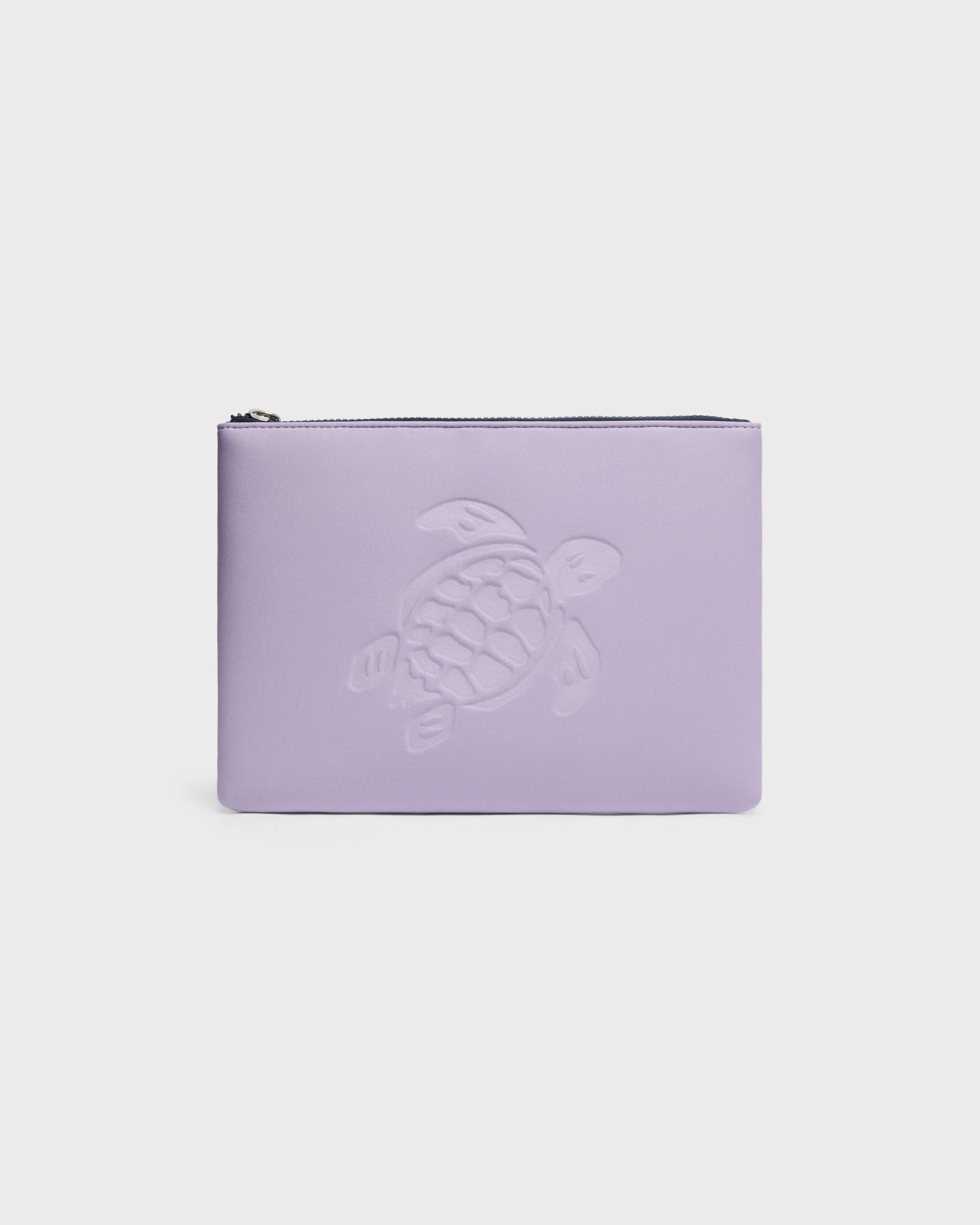 Vilebrequin Accessories Neoprene Pouch Turtle - Purple Fleur