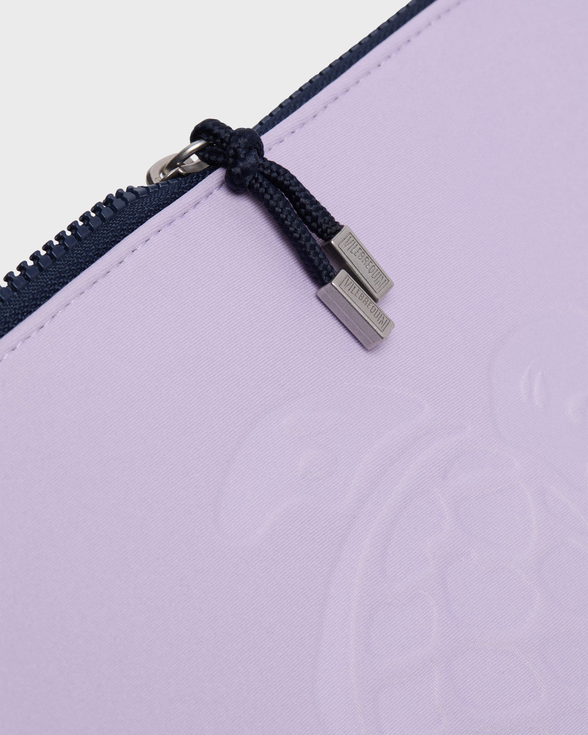 Vilebrequin Accessories Neoprene Pouch Turtle - Purple Fleur