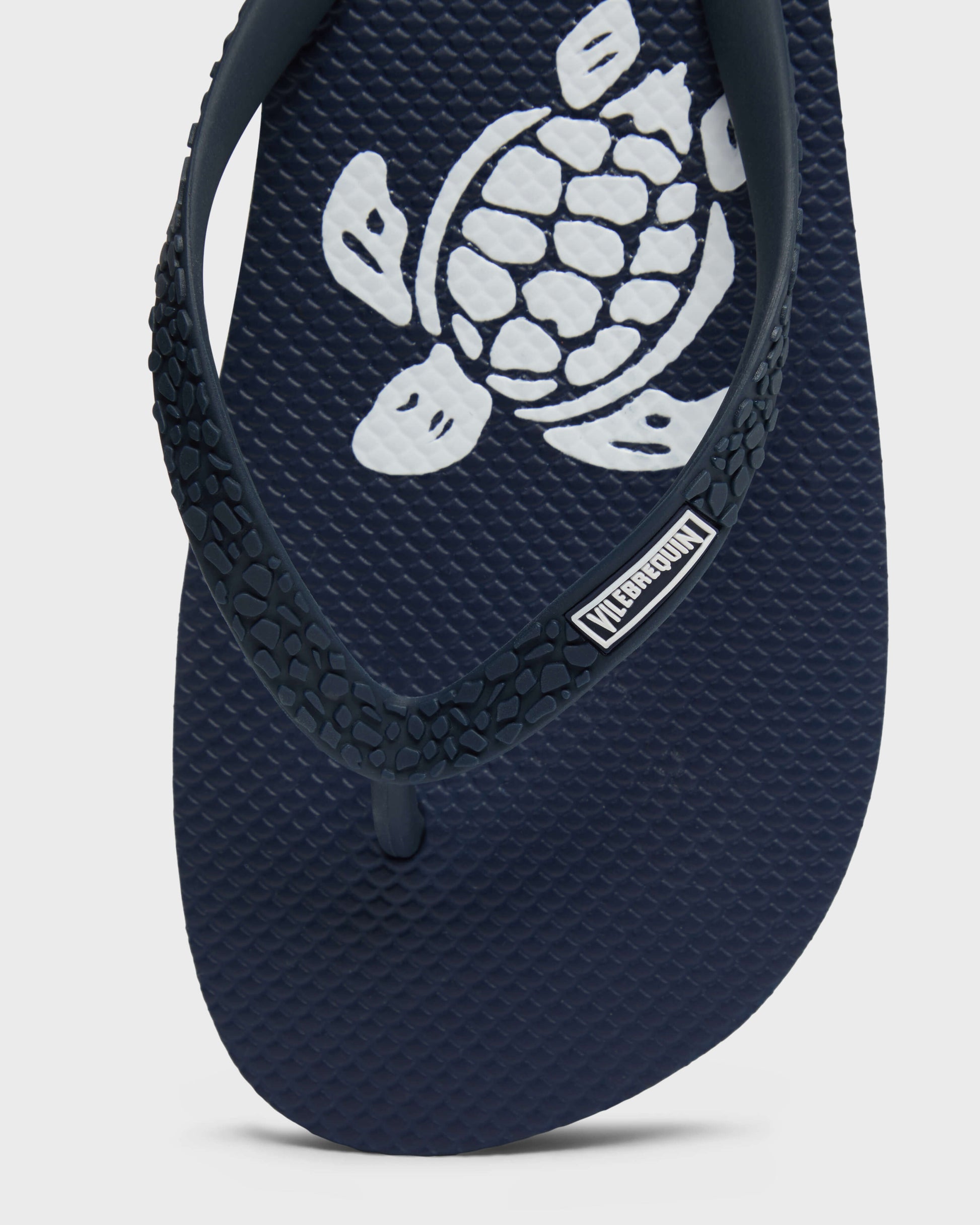 Vilebrequin Accessories Flip Flops Turtle - Blue Navy