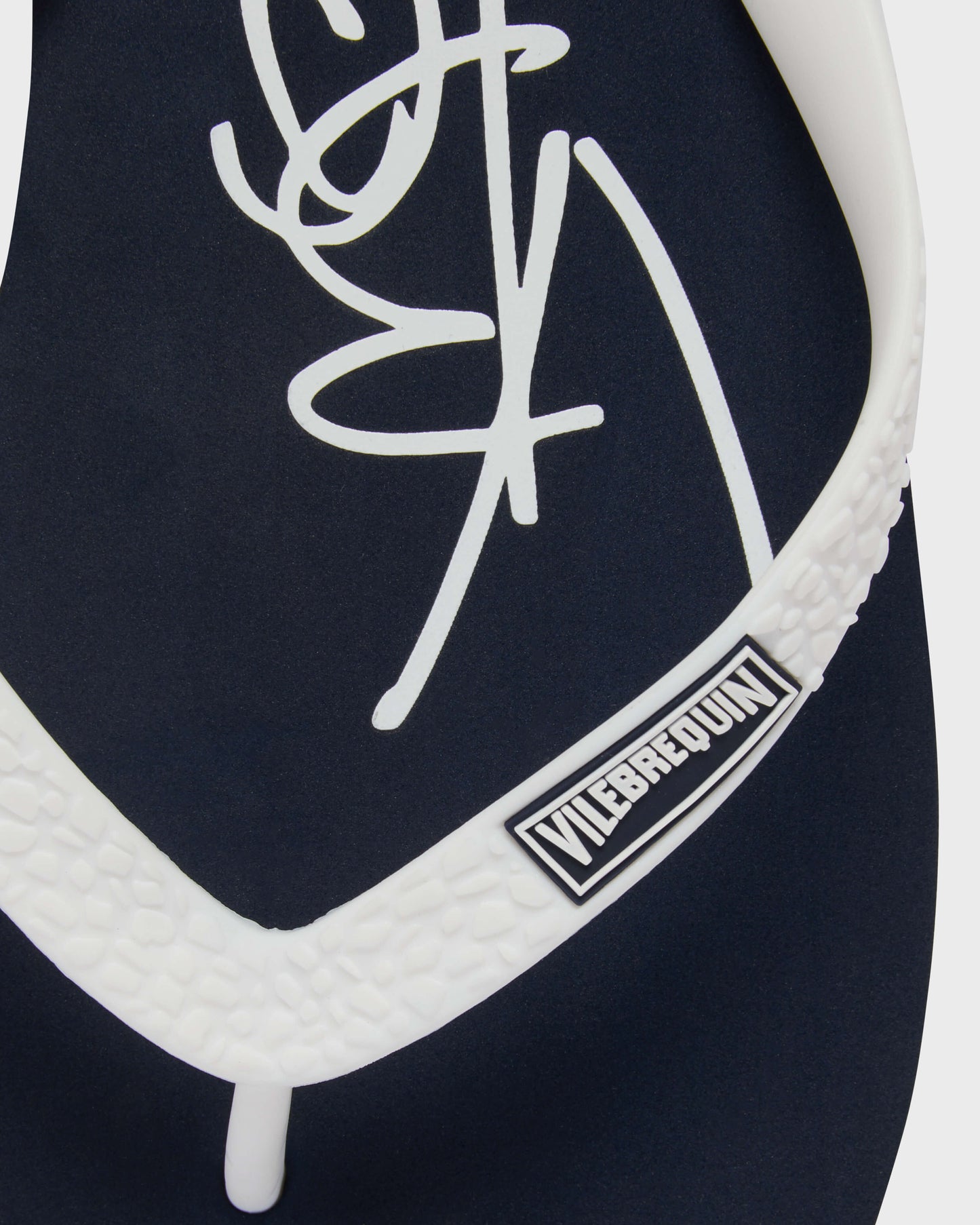 Vilebrequin Accessories Flip Flops VBQ Line - Blue Navy