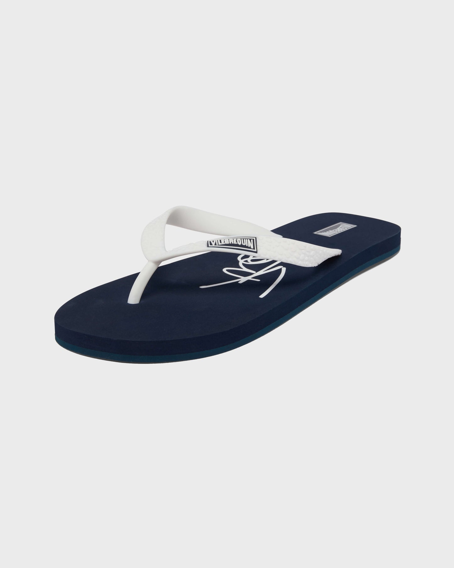 Vilebrequin Accessories Flip Flops VBQ Line - Blue Navy