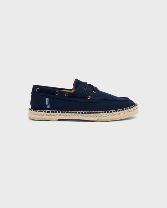 Vilebrequin Accessories Canvas Loafers Solid - Blue Navy