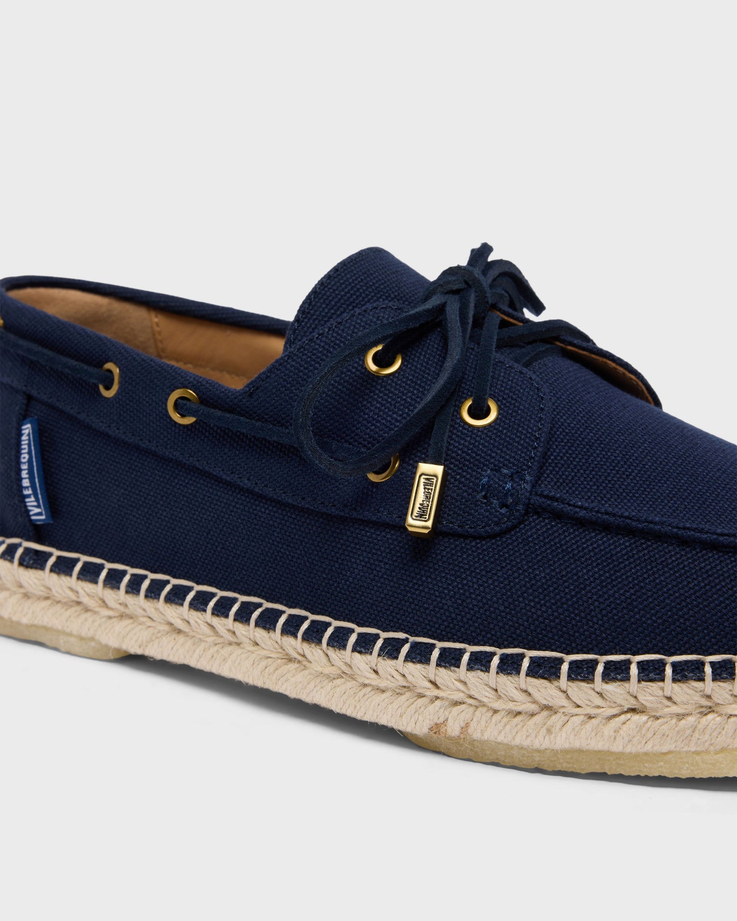 Vilebrequin Accessories Canvas Loafers Solid - Blue Navy