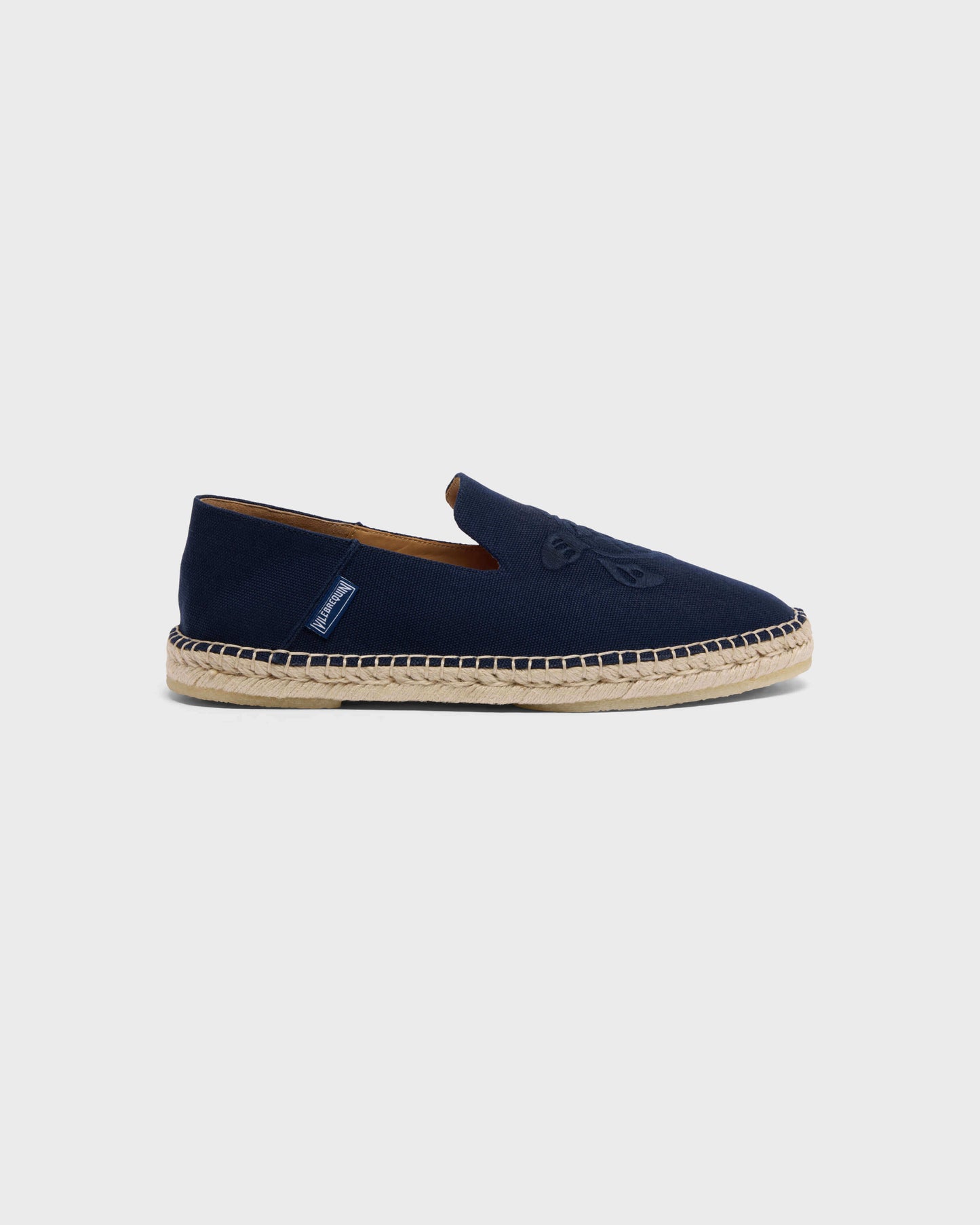Vilebrequin Accessories Canvas Boat Shoes Solid - Blue Navy