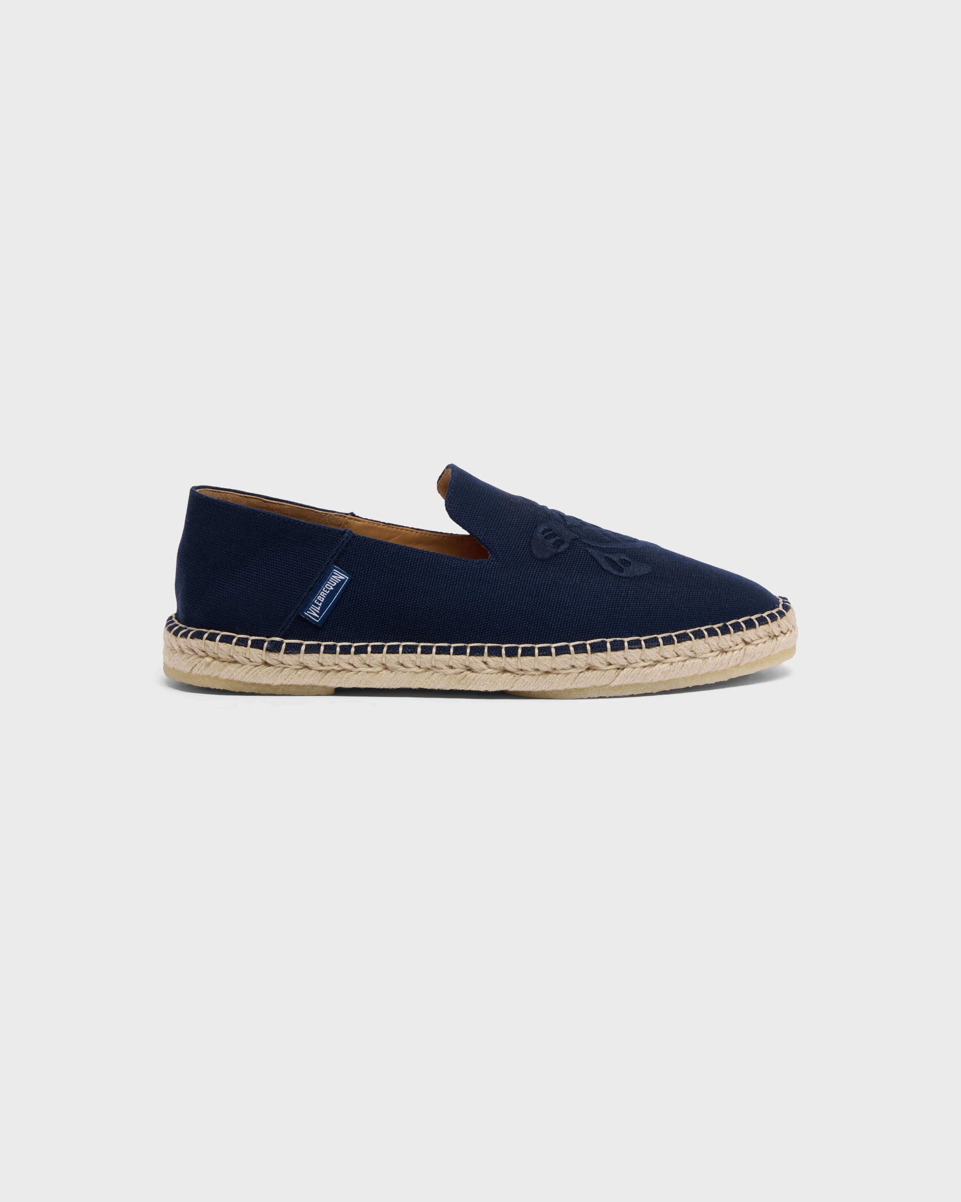 Vilebrequin Accessories Canvas Boat Shoes Solid - Blue Navy