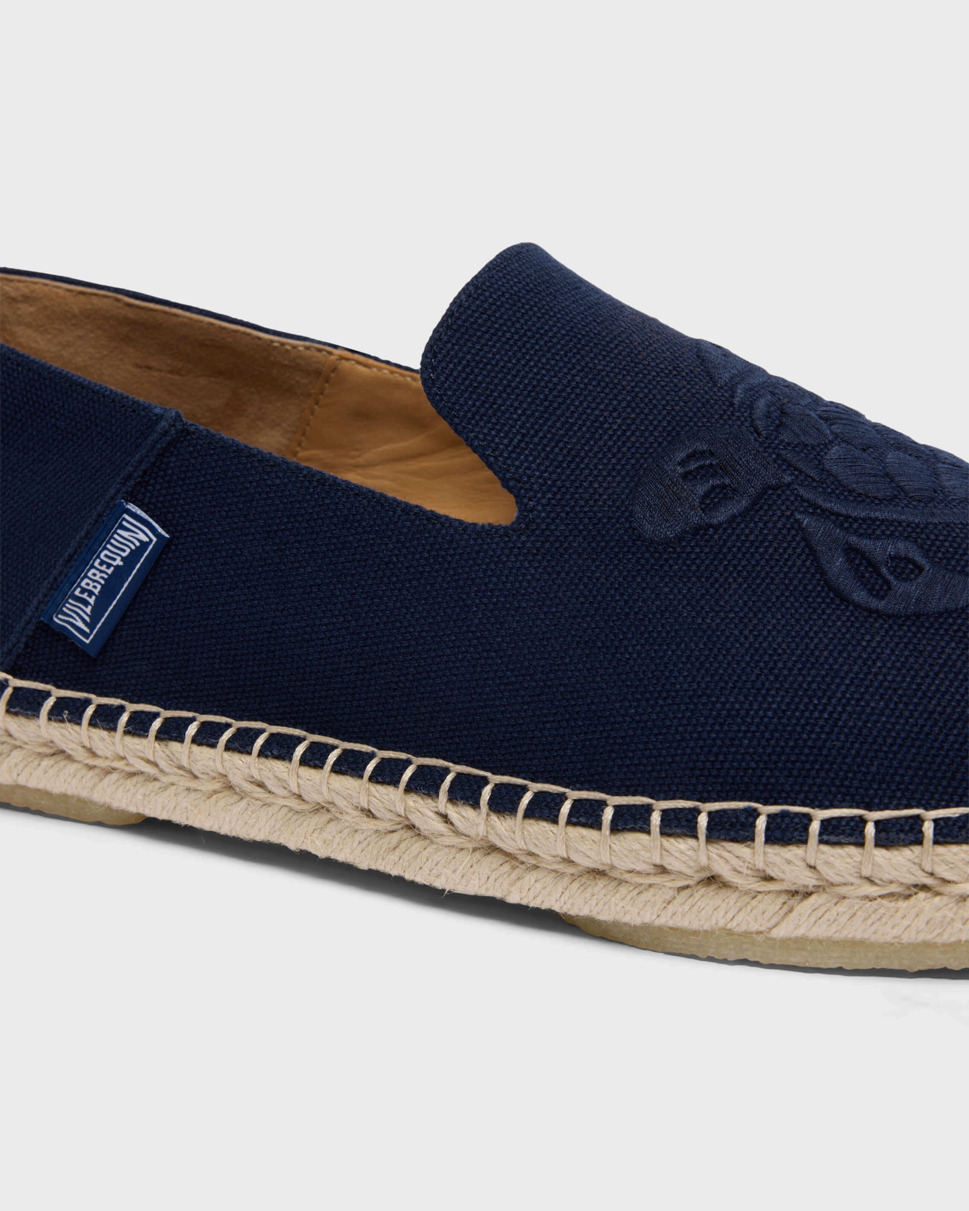 Vilebrequin Accessories Canvas Boat Shoes Solid - Blue Navy